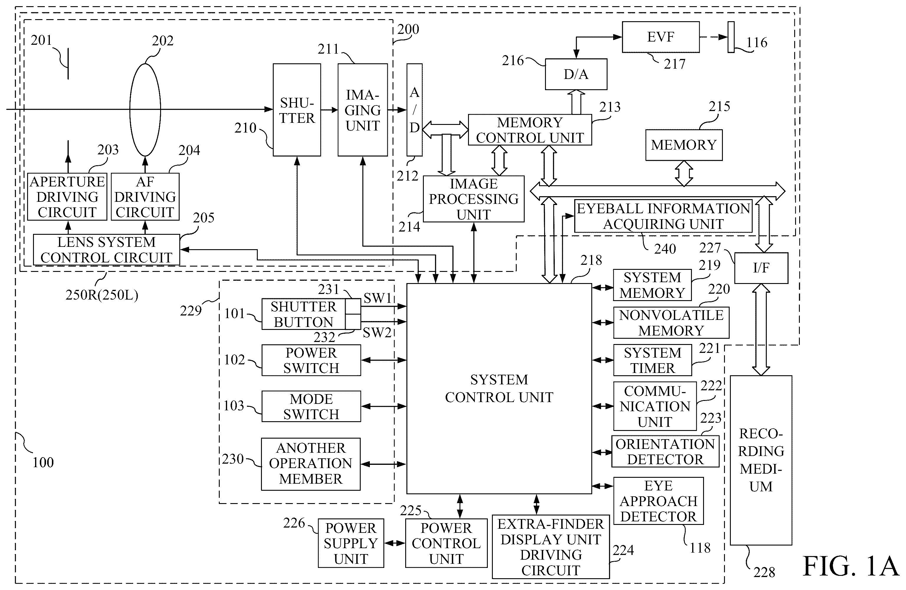 Patent US12445587 Figure 1 – Control apparatus, electronic apparatus, control method, and storage medium