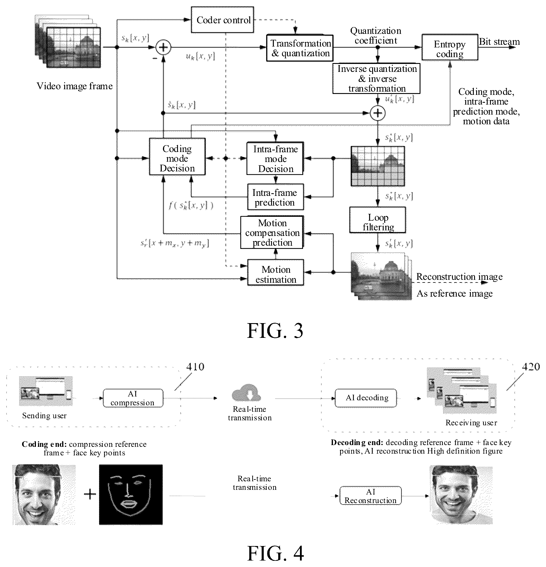 Patent US12445625 Figure 3 – Coding video frame key points to enable reconstruction of video frame