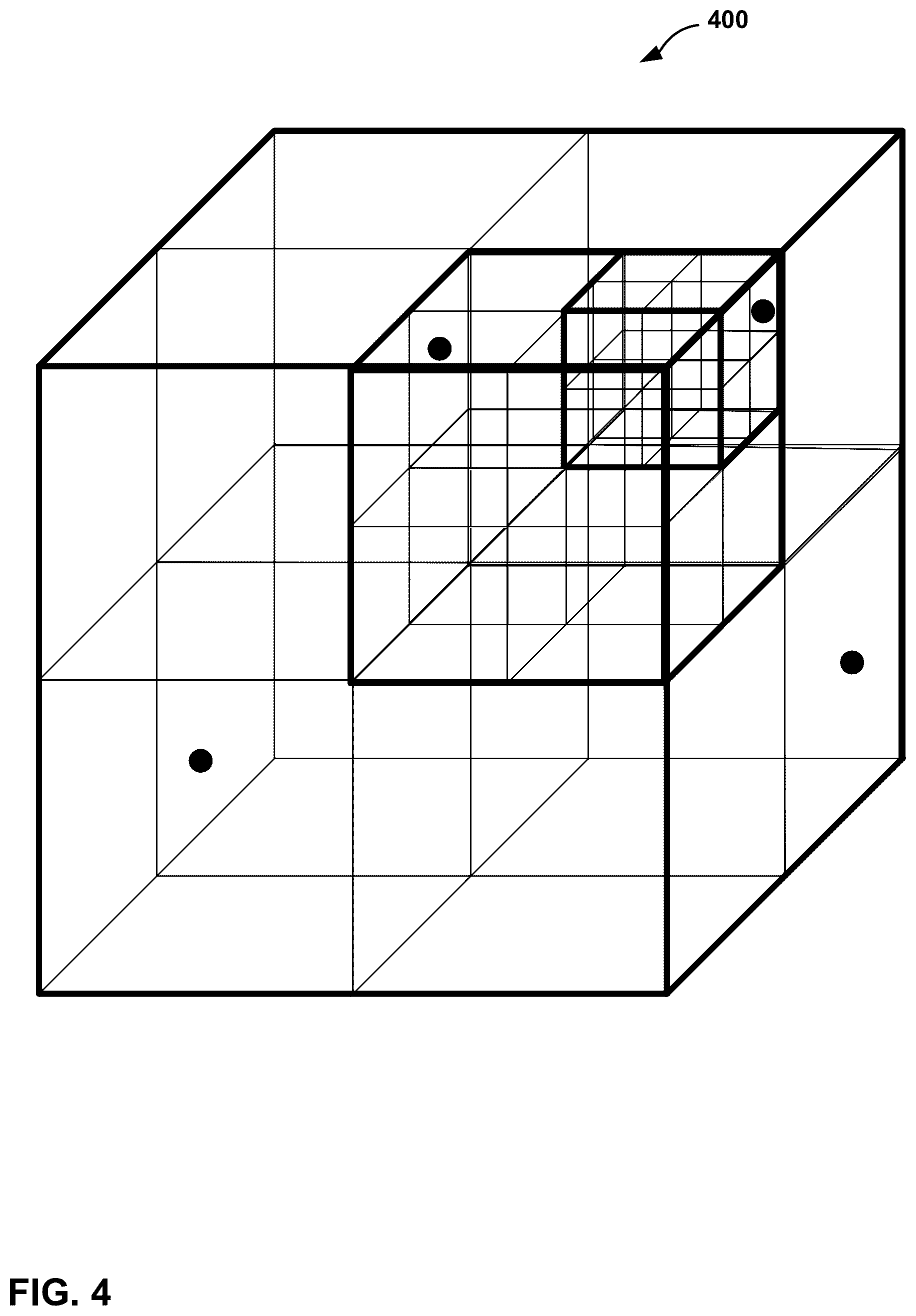 Patent US12445645 Figure 4 – Inter prediction coding for geometry point cloud compression