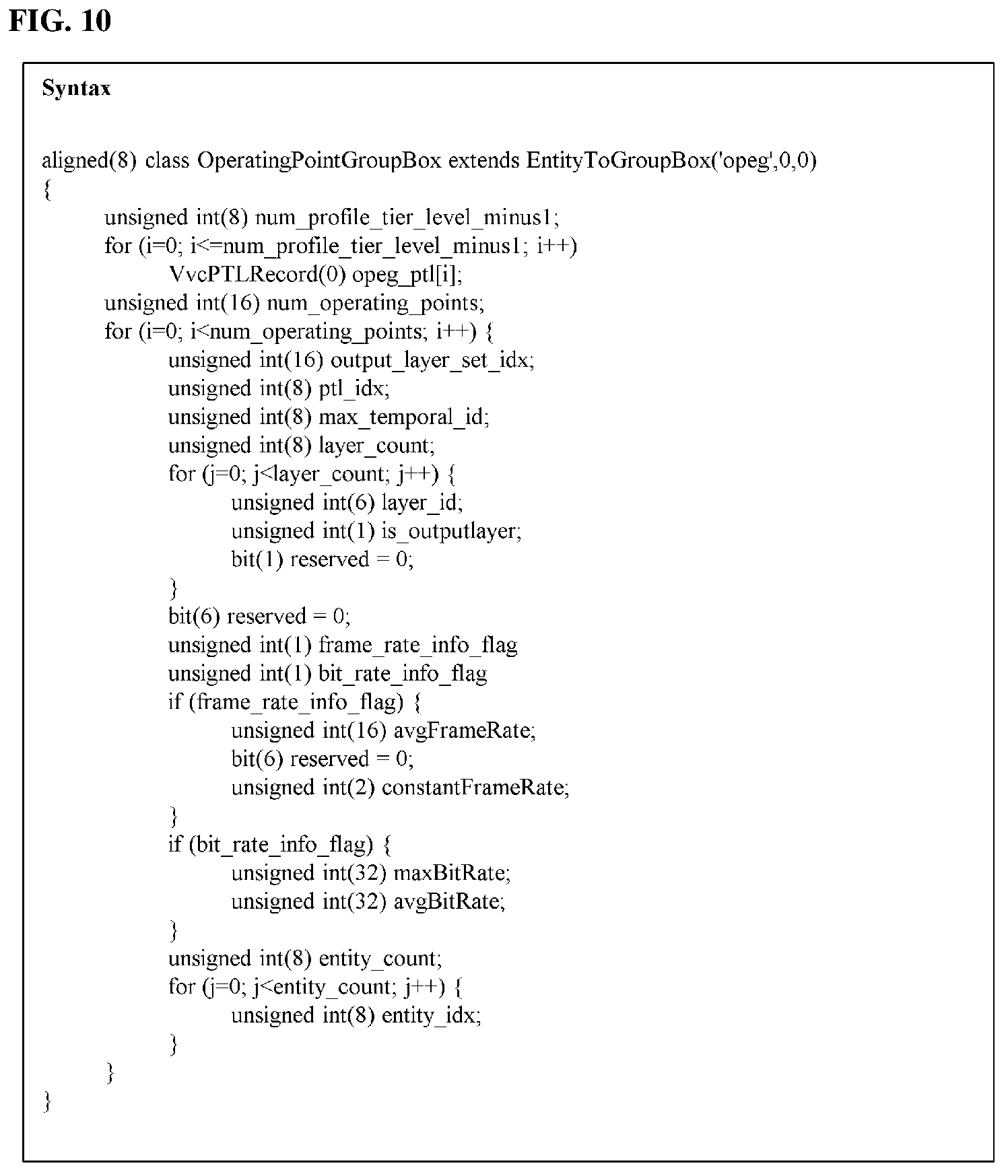 Patent US12445652 Figure 8 – Method and device for generating/receiving media file including output layer set information, and method for transmitting media file