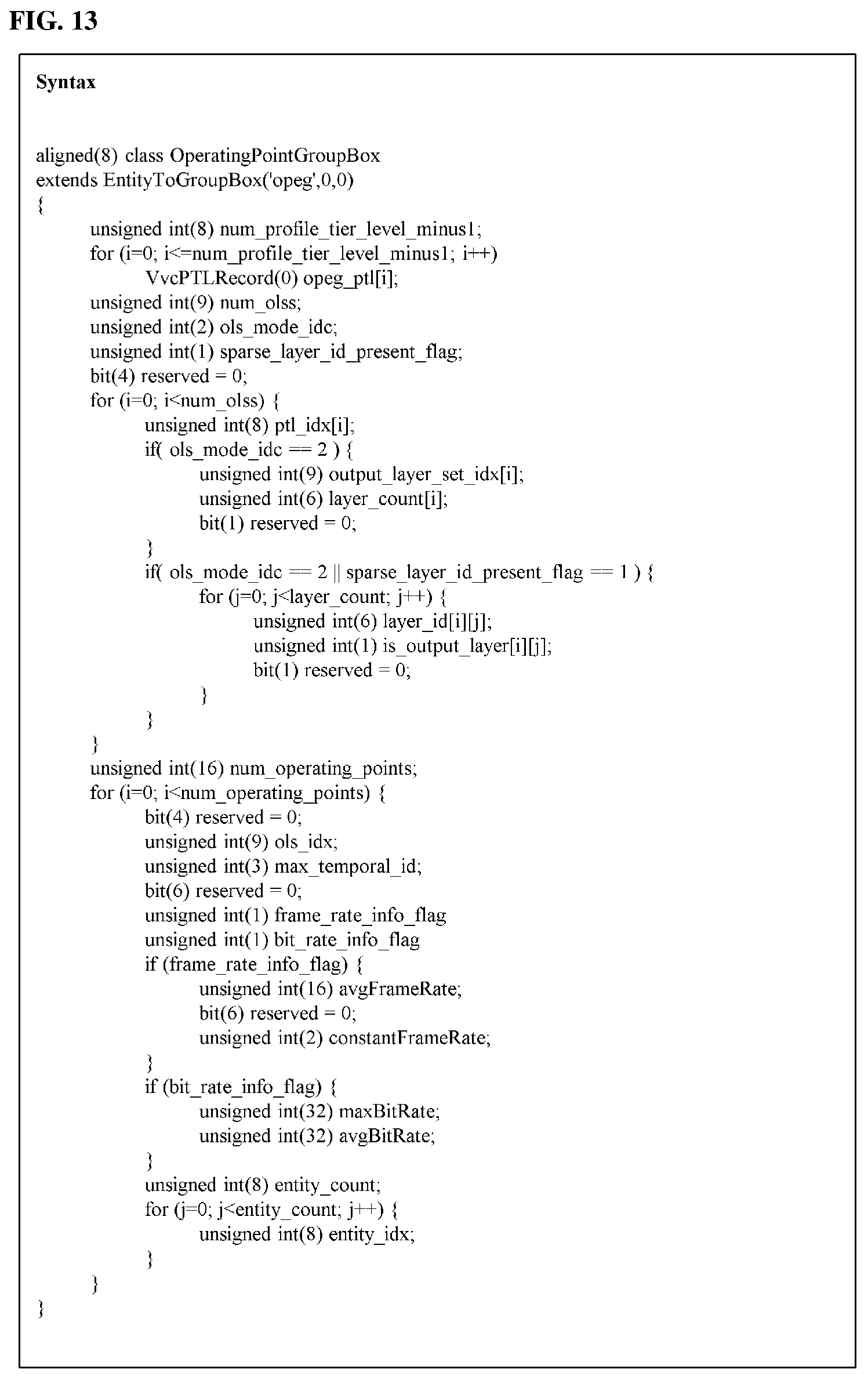 Patent US12445652 Figure 11 – Method and device for generating/receiving media file including output layer set information, and method for transmitting media file