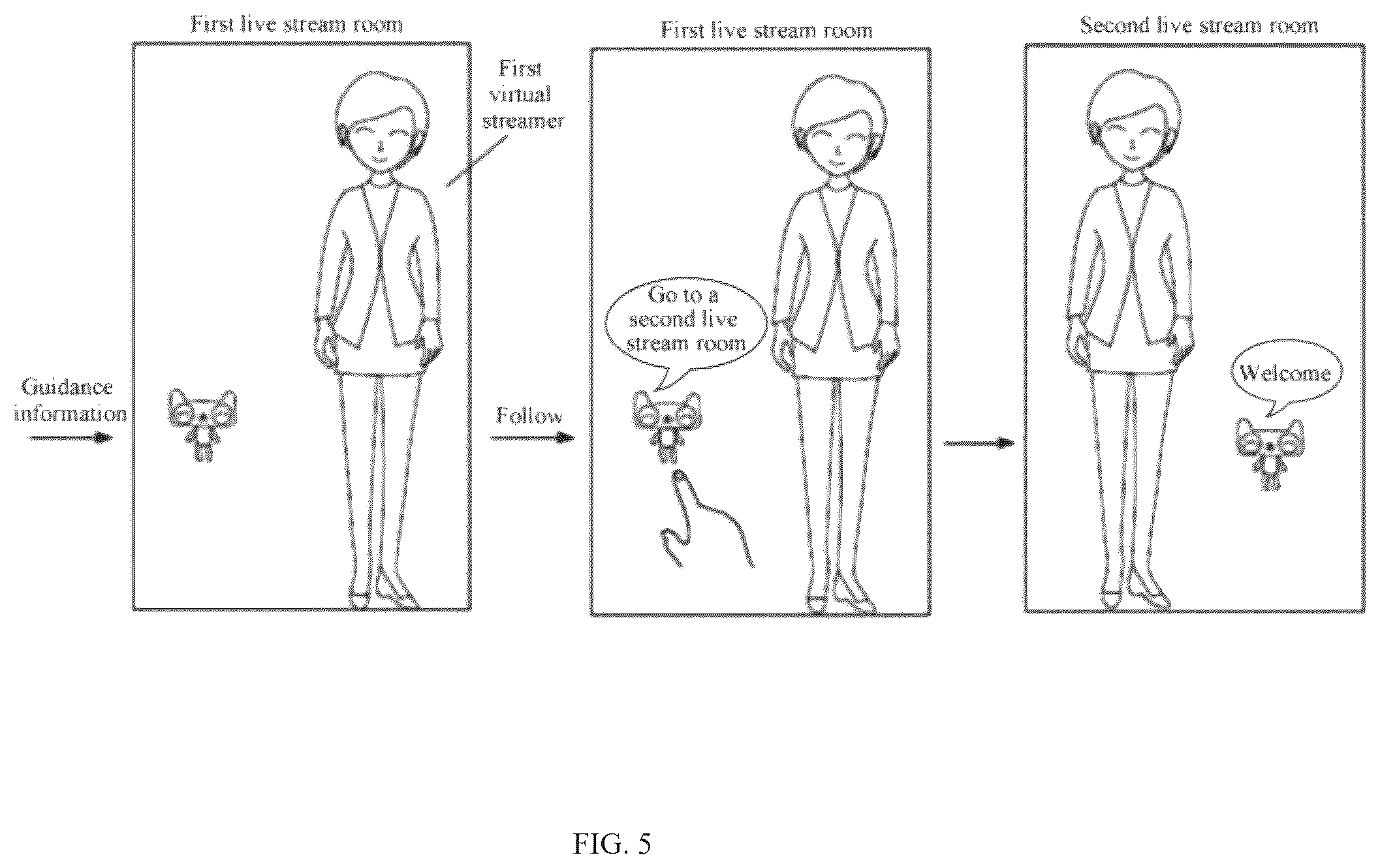 Patent US12445661 Figure 3 – Virtual object interaction method, apparatus, storage medium and computer program product