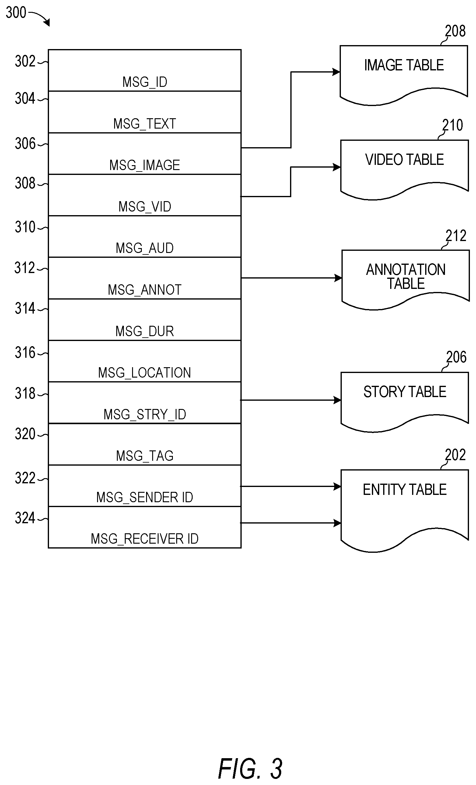 Patent US12445686 Figure 3 – Video sharing system