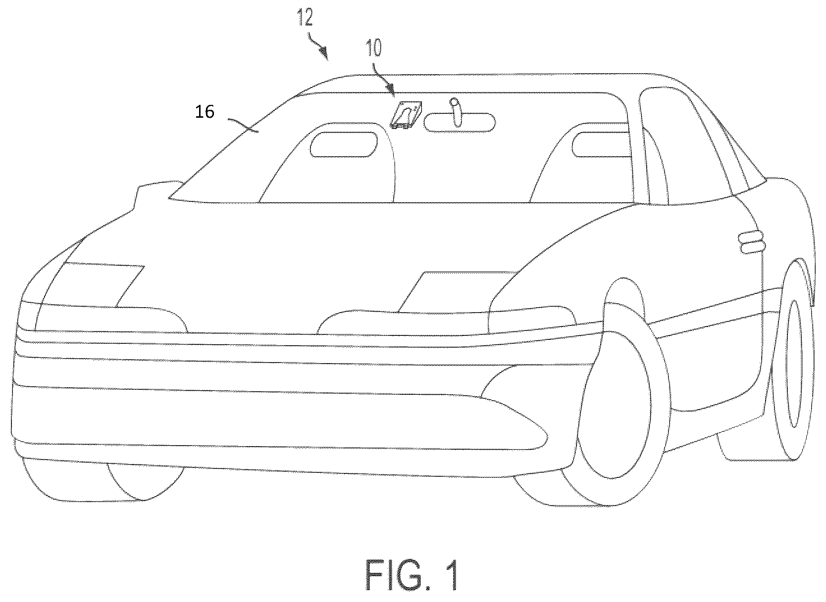 Patent US12445703 Figure 1 – Vehicular camera module