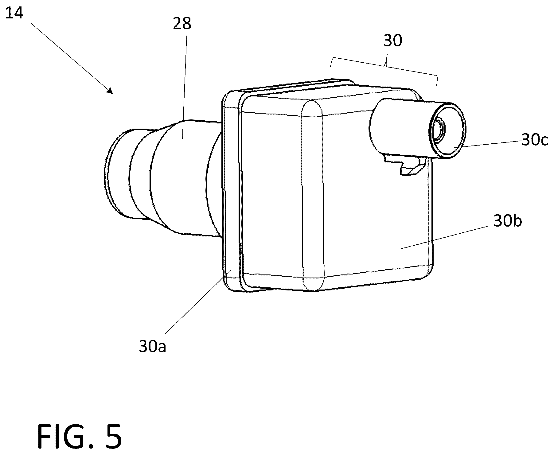 Patent US12445703 Figure 5 – Vehicular camera module