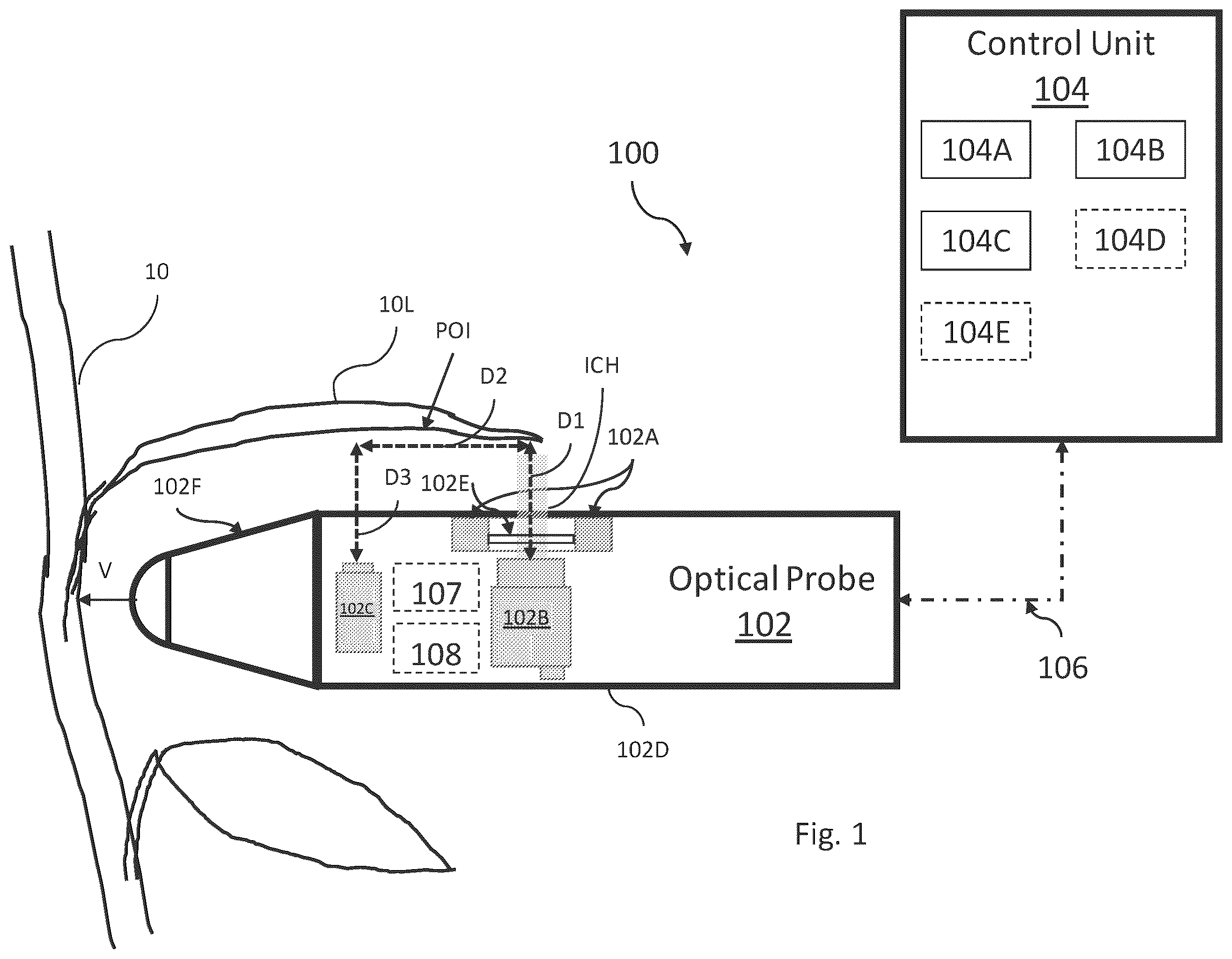 Patent US12445709 Figure 1 – Inspection system for use in monitoring plants in plant growth areas