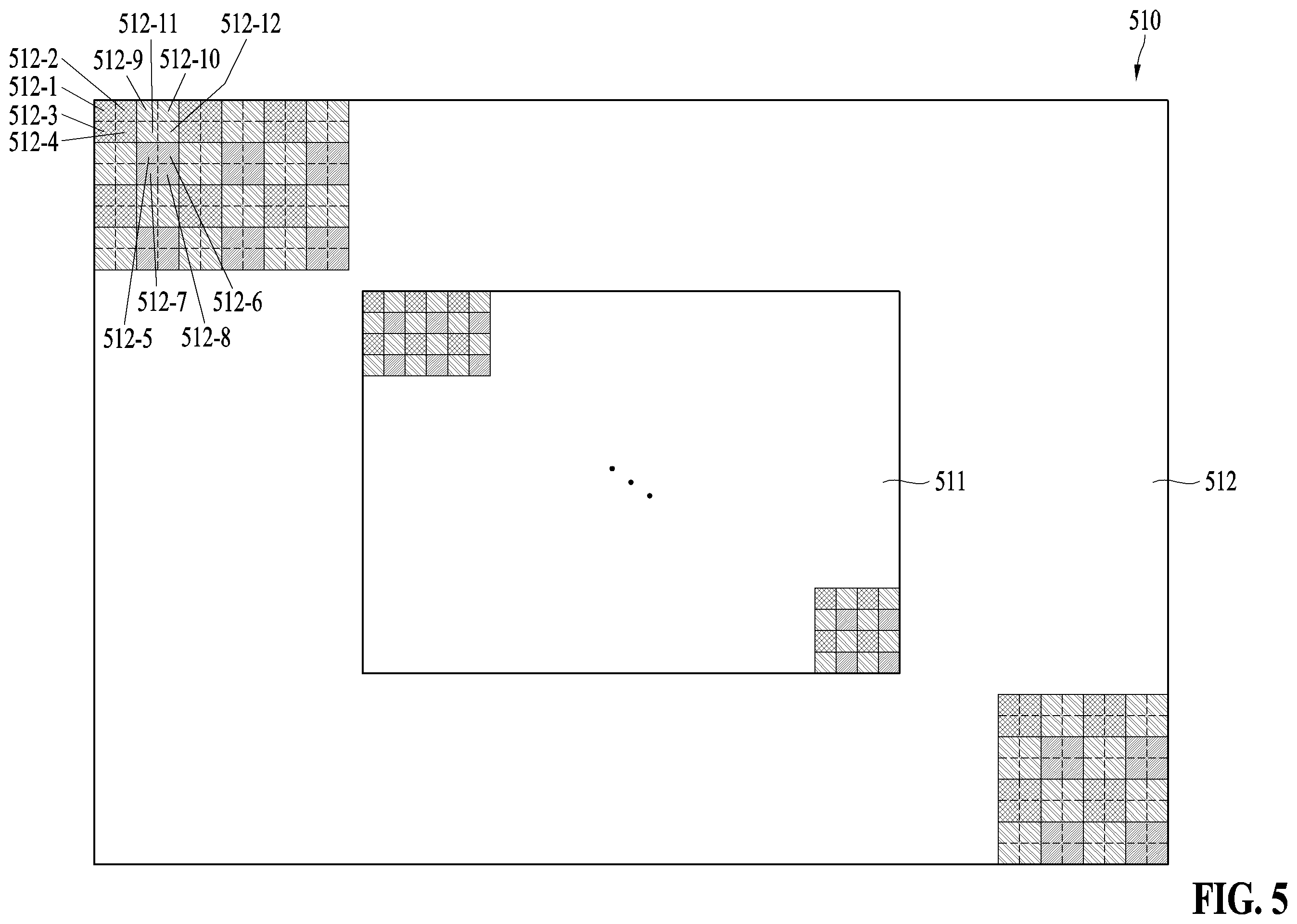 Patent US12445739 Figure 5 – Single image sensor for restoring images corresponding to various fields of view