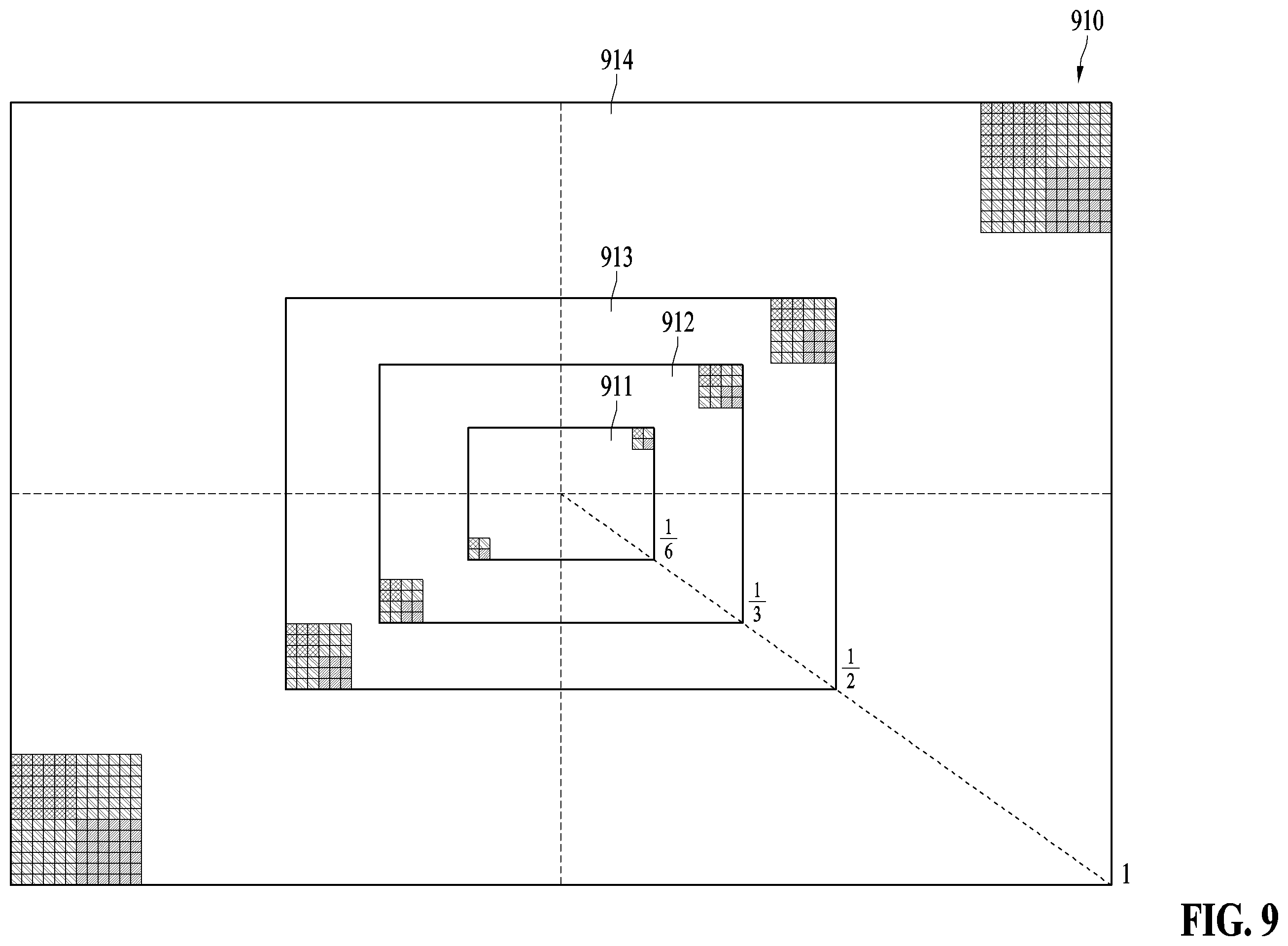 Patent US12445739 Figure 12 – Single image sensor for restoring images corresponding to various fields of view