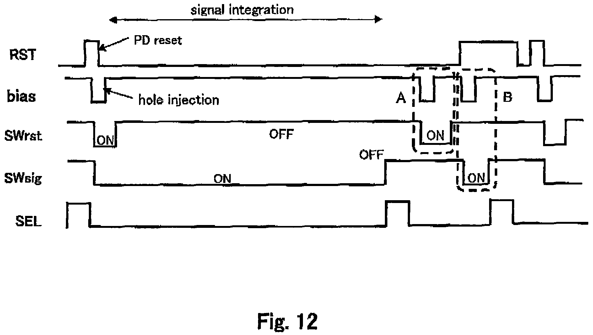 Patent US12445747 Figure 11 – Photo voltaic image sensor to supress black solar