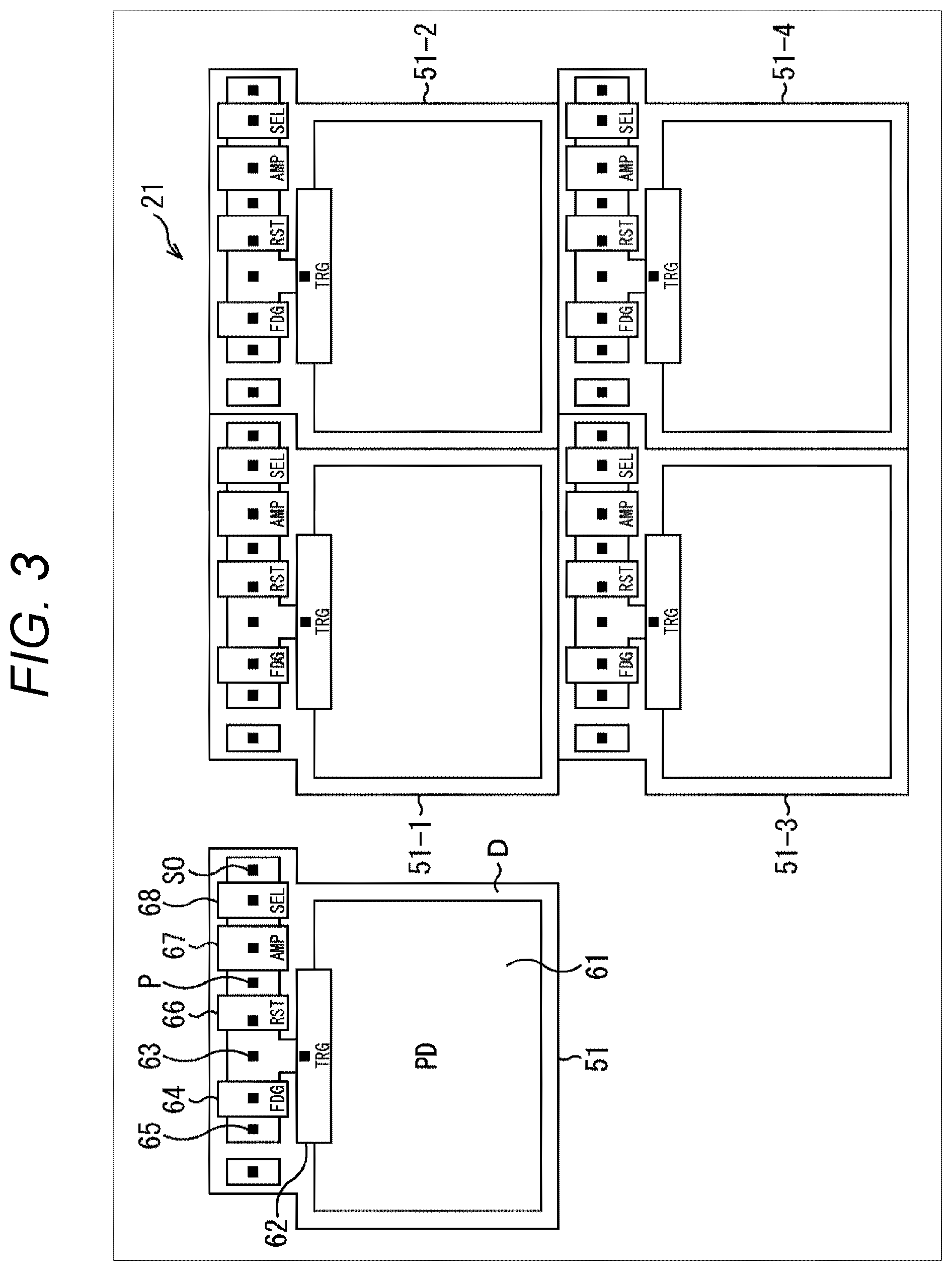 Patent US12445750 Figure 3 – Solid-state image sensor, imaging device, and electronic device