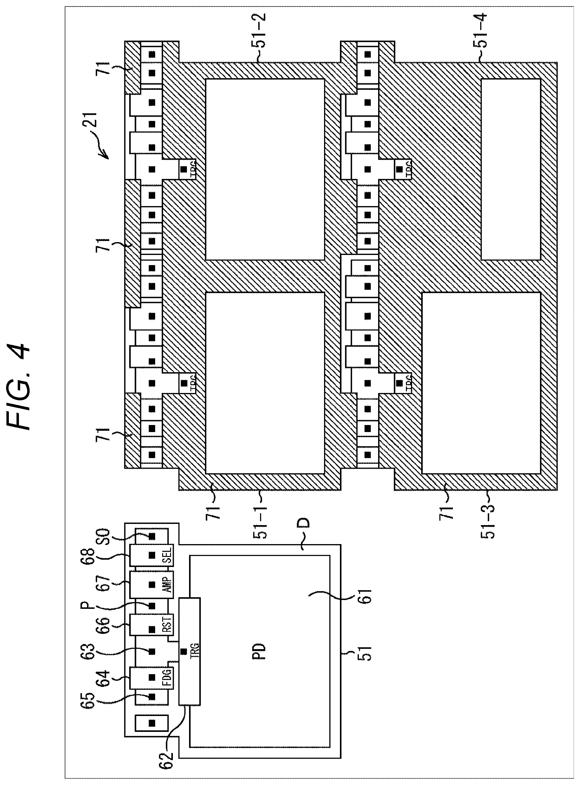 Patent US12445750 Figure 4 – Solid-state image sensor, imaging device, and electronic device