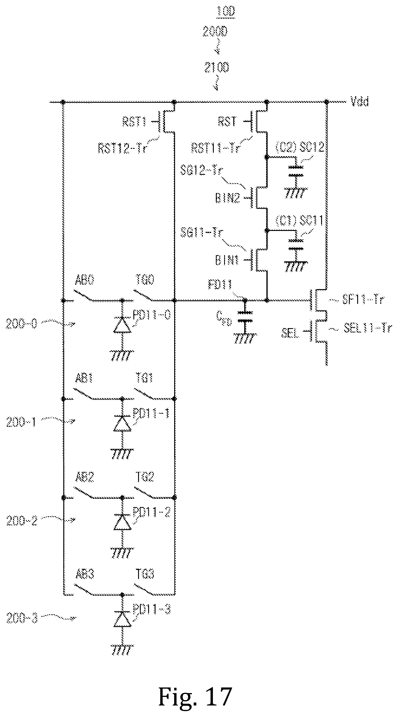 Patent US12445751 Figure 17 – Solid-state imaging device, method for driving solid-state imaging device, and electronic apparatus