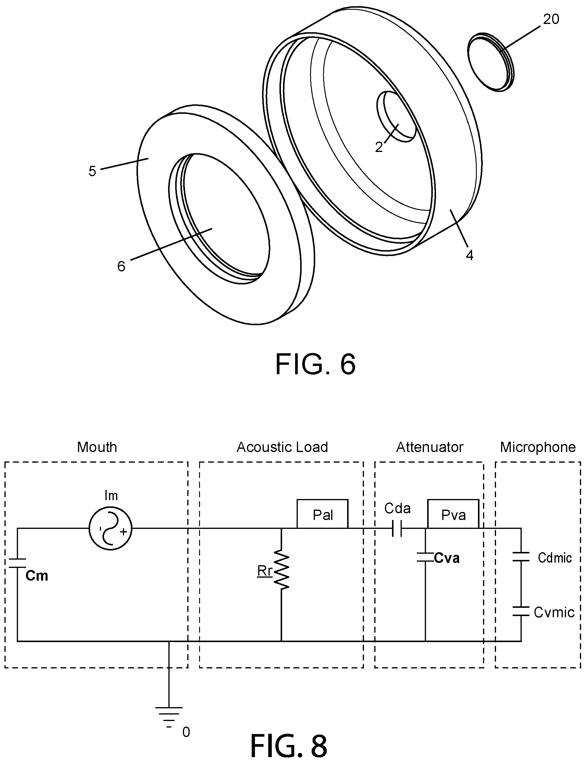 Patent US12445761 Figure 5 – Precisely controlled microphone acoustic attenuator with protective microphone enclosure