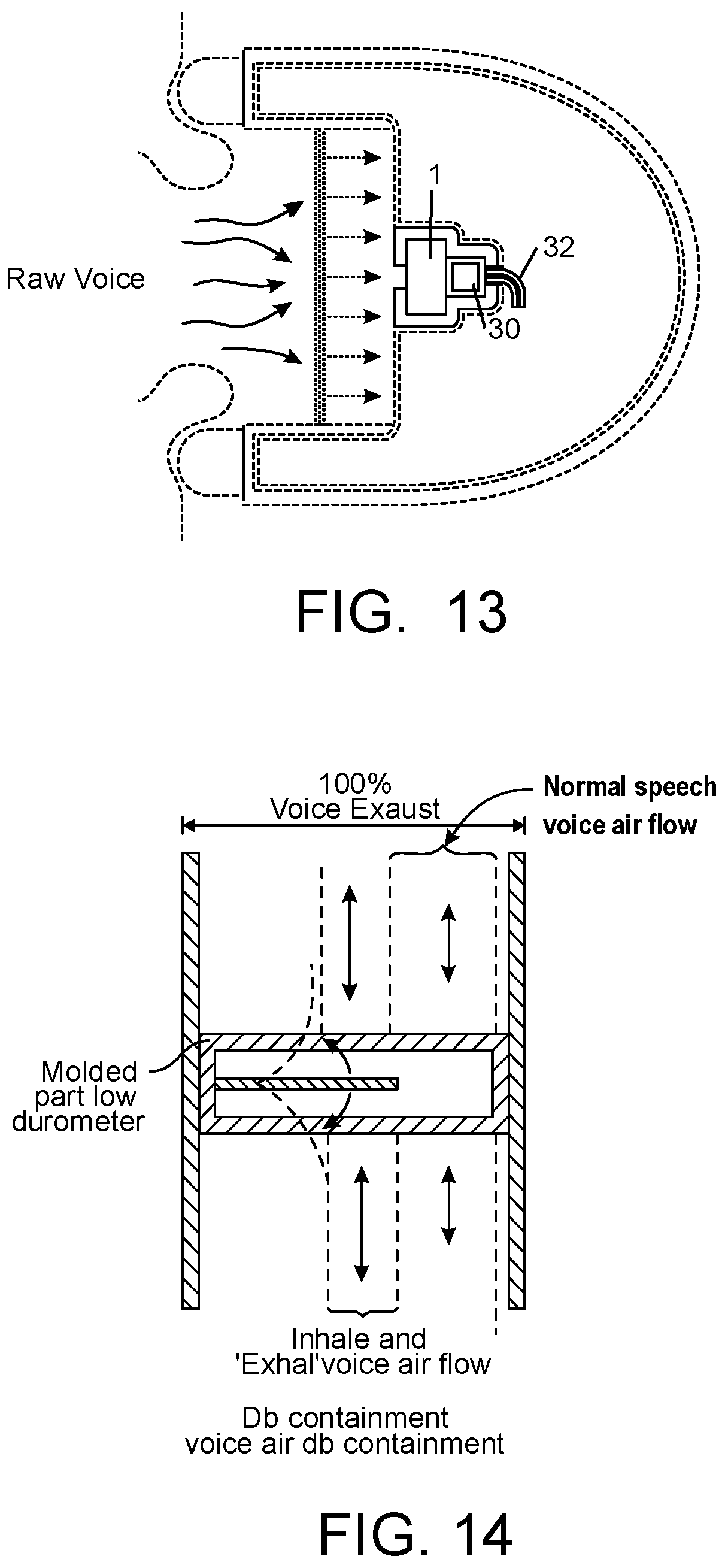 Patent US12445761 Figure 10 – Precisely controlled microphone acoustic attenuator with protective microphone enclosure