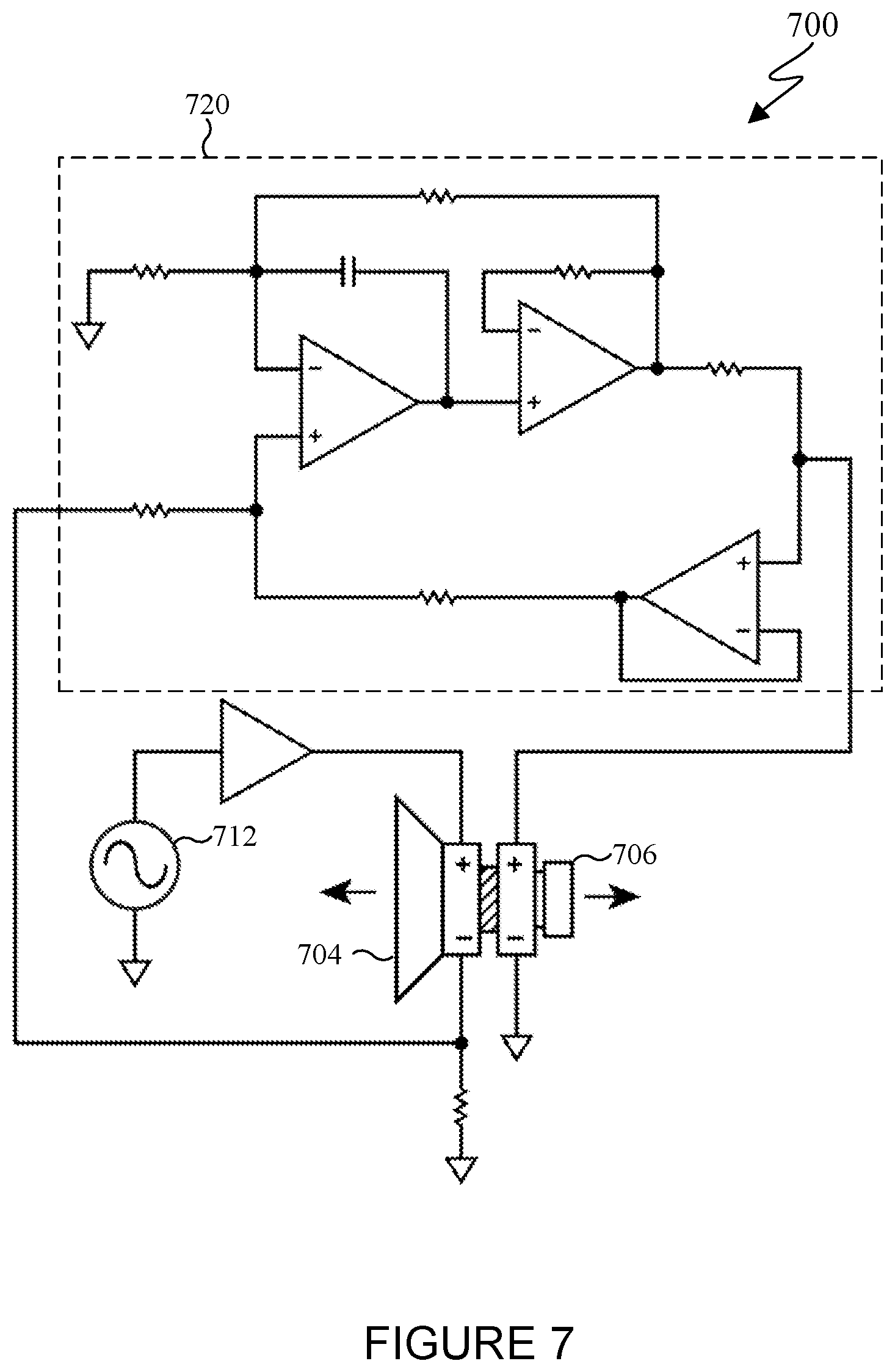Patent US12445773 Figure 8 – Method and apparatus for reducing reaction forces in loudspeakers