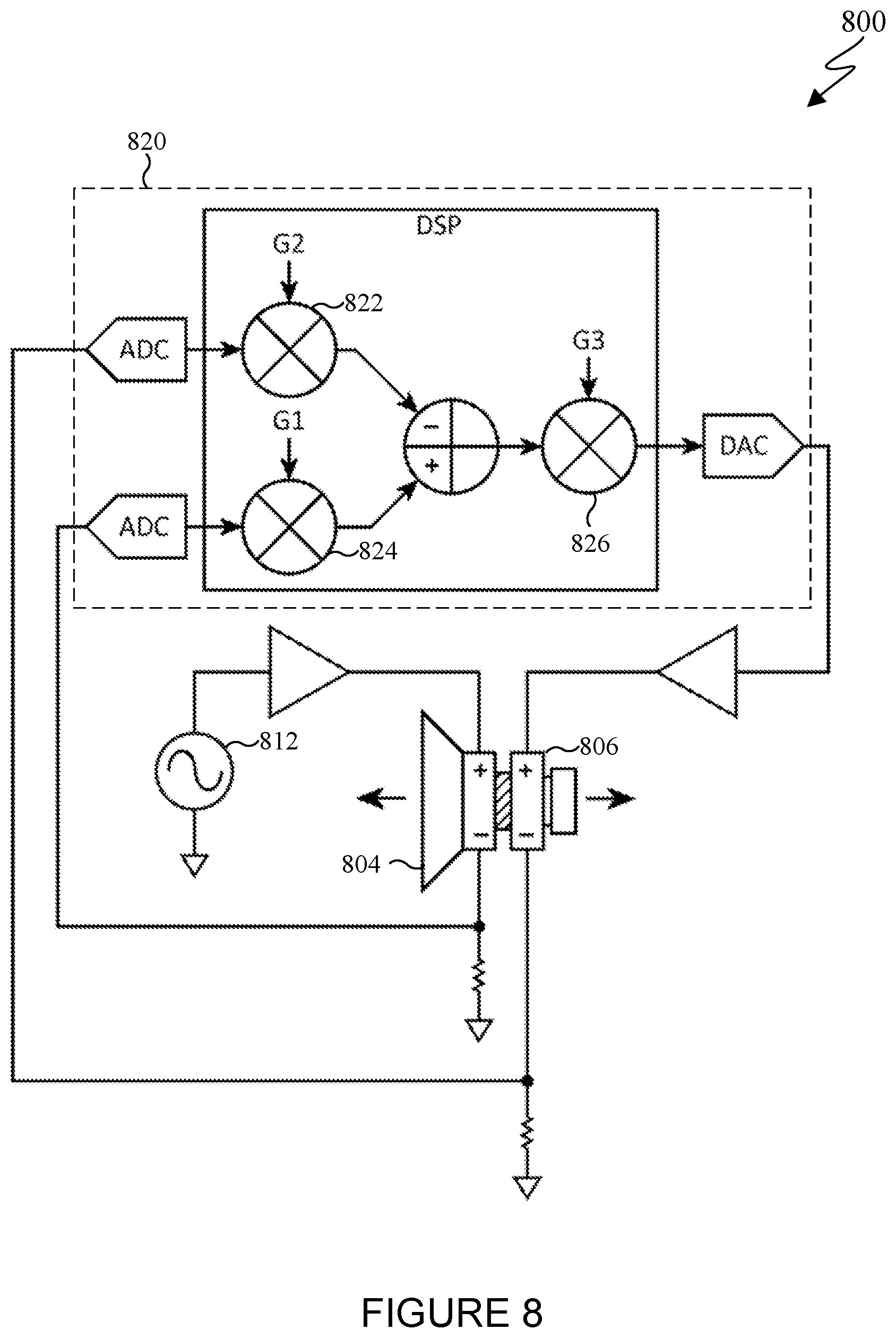 Patent US12445773 Figure 9 – Method and apparatus for reducing reaction forces in loudspeakers