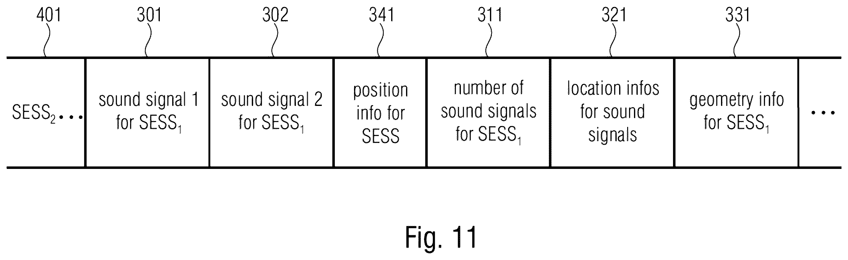 Patent US12445796 Figure 11 – Apparatus and method for reproducing a spatially extended sound source or apparatus and method for generating a bitstream from a spatially extended sound source