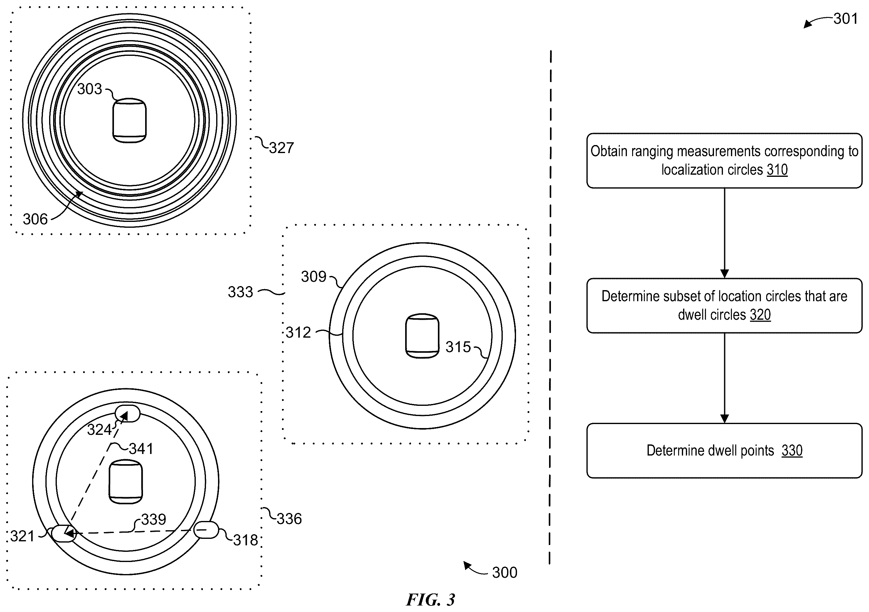 Patent US12445807 Figure 3 – Learning emergent indoor locations of interest with minimal infrastructure