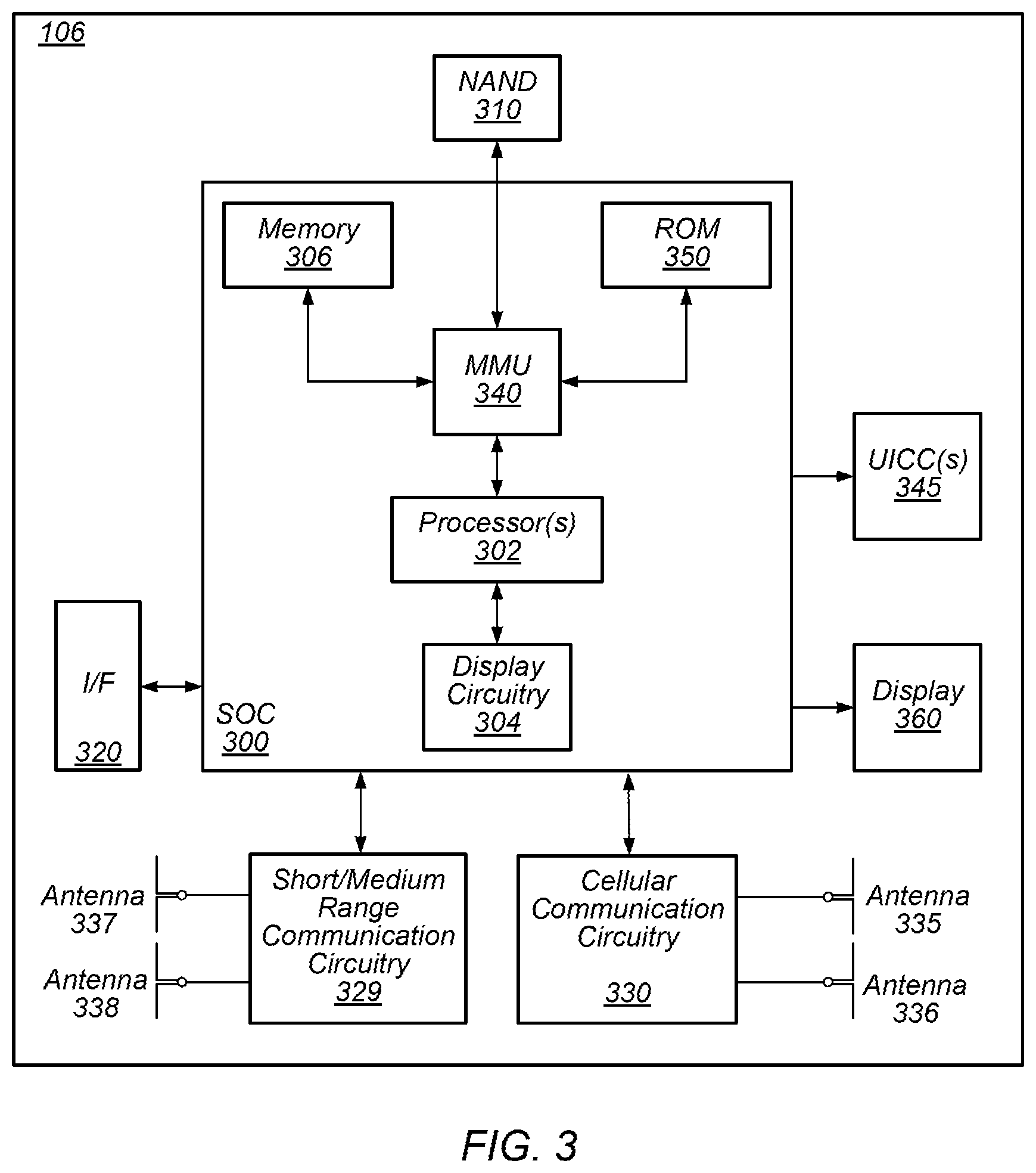 Patent US12445860 Figure 2 – Common analog beam steering for band groups