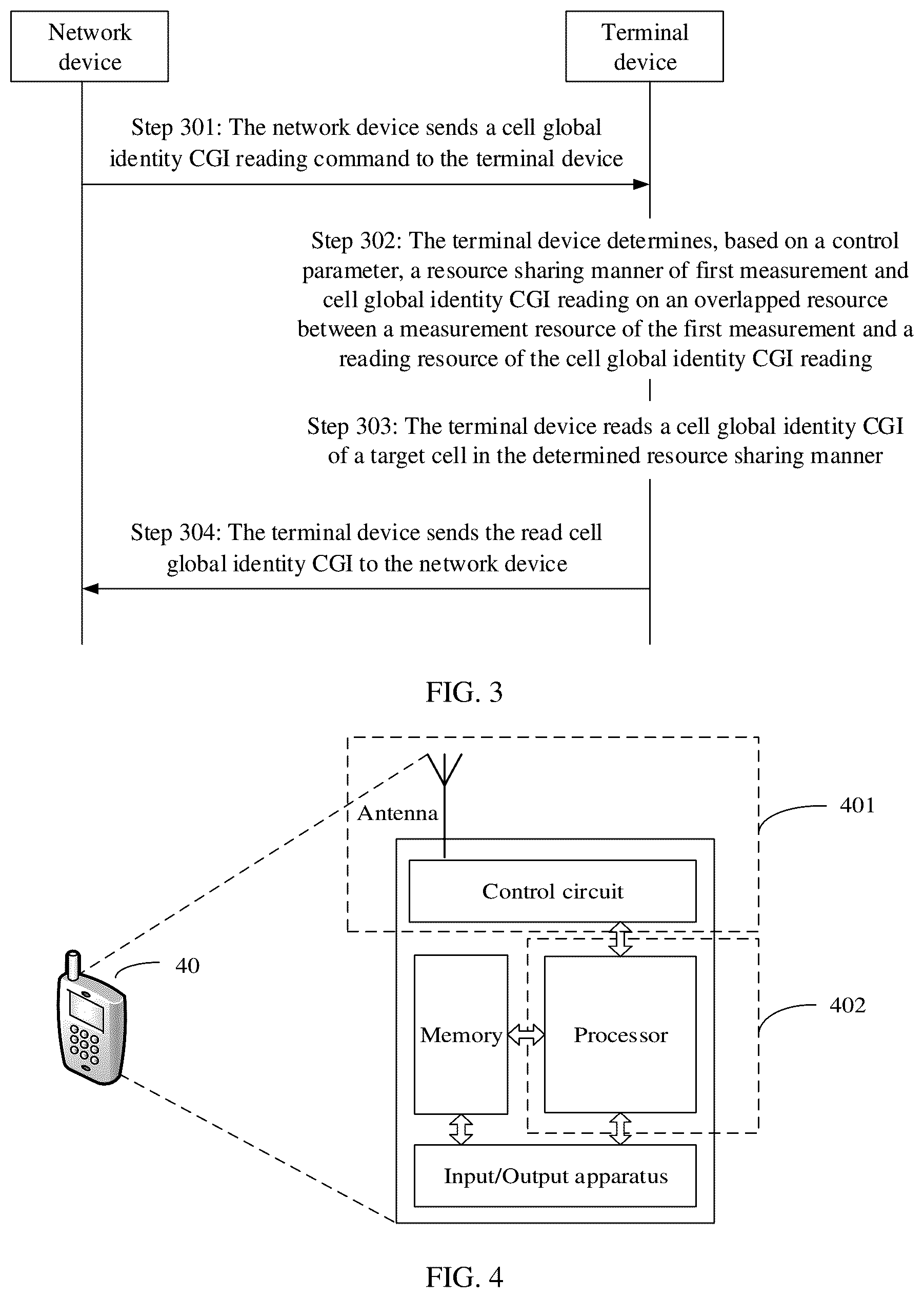 Patent US12445875 Figure 2 – Cell global identity CGI processing method and device