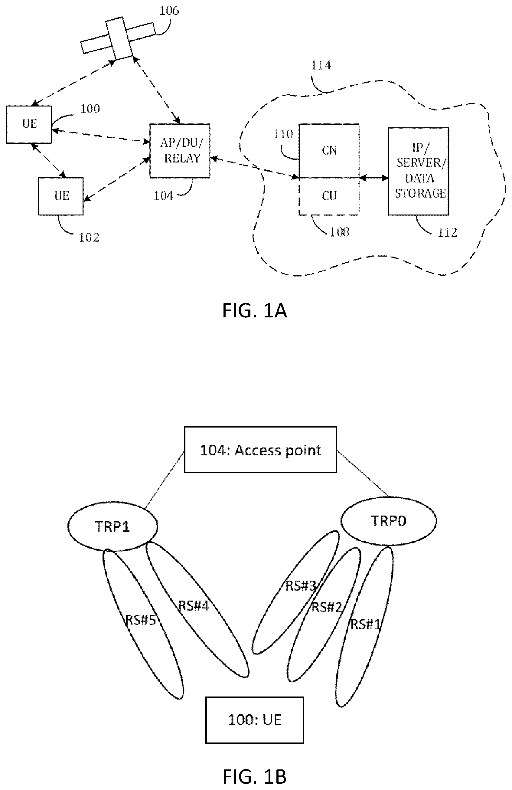Patent US12445879 Figure 1 – Indicating beam failure in multiple transmission reception point operation