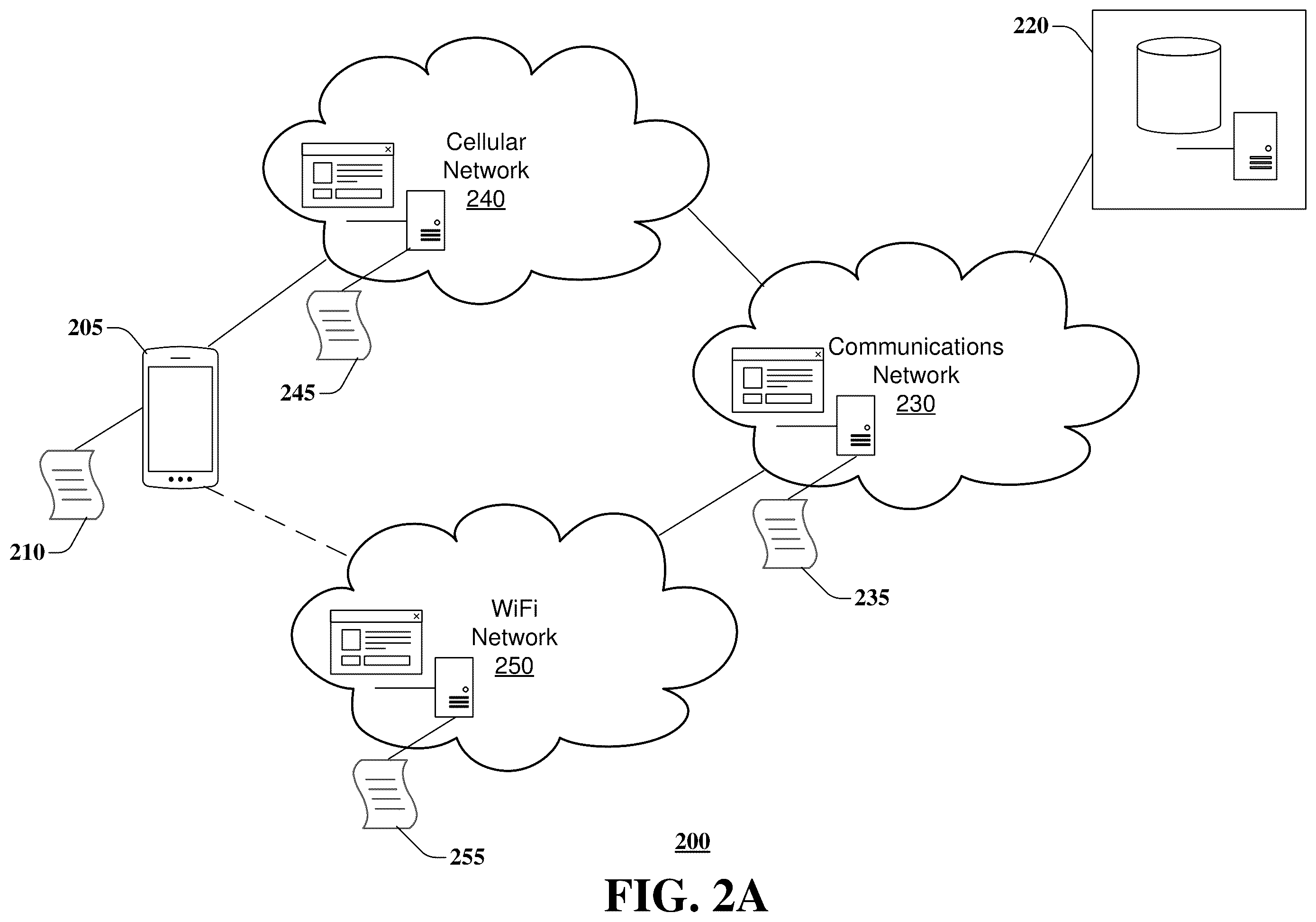 Patent US12445894 Figure 2 – Intelligent traffic switch between networks