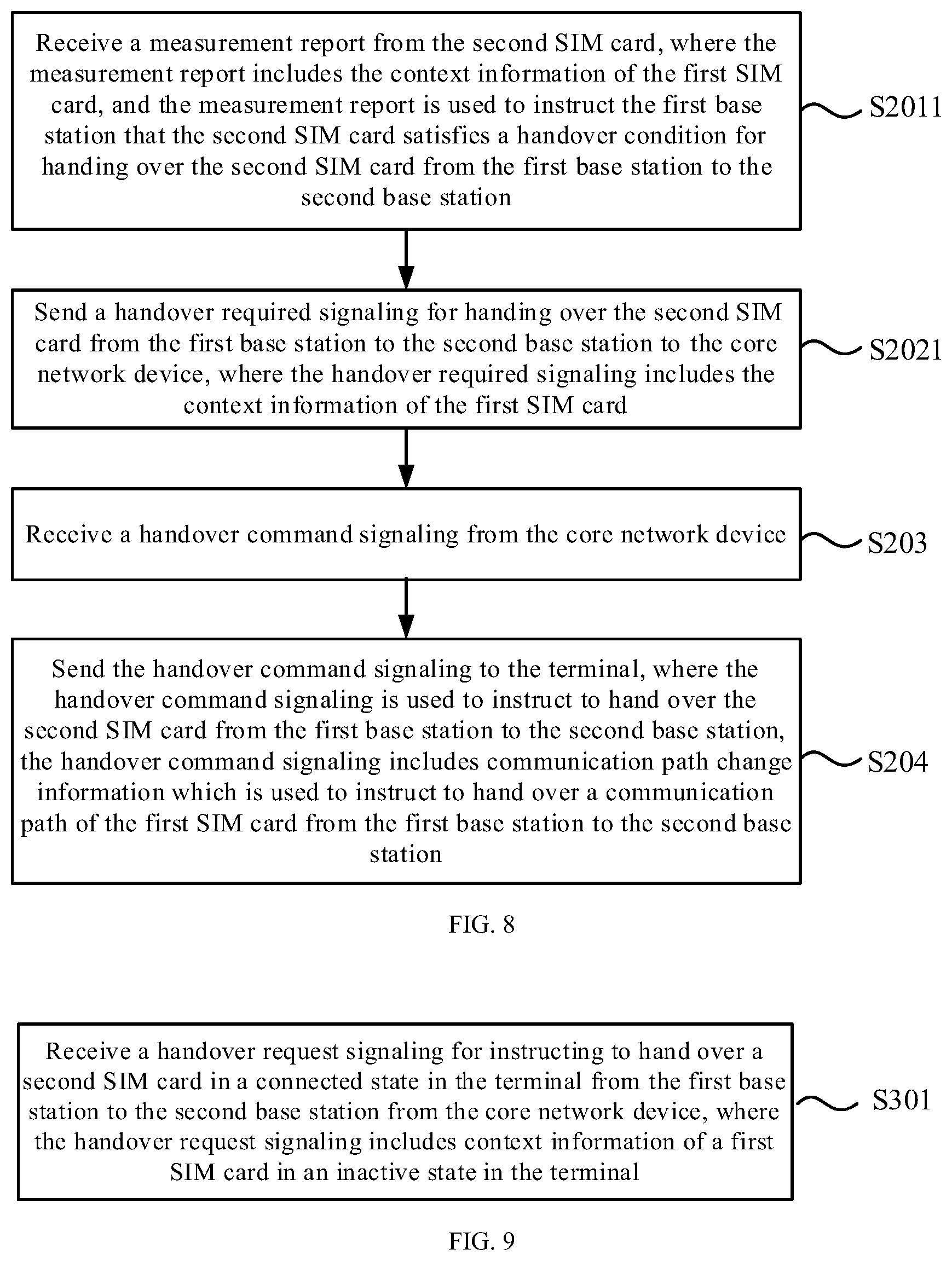 Patent US12445921 Figure 4 – Information sending method, base station switching method, information reception method and apparatus