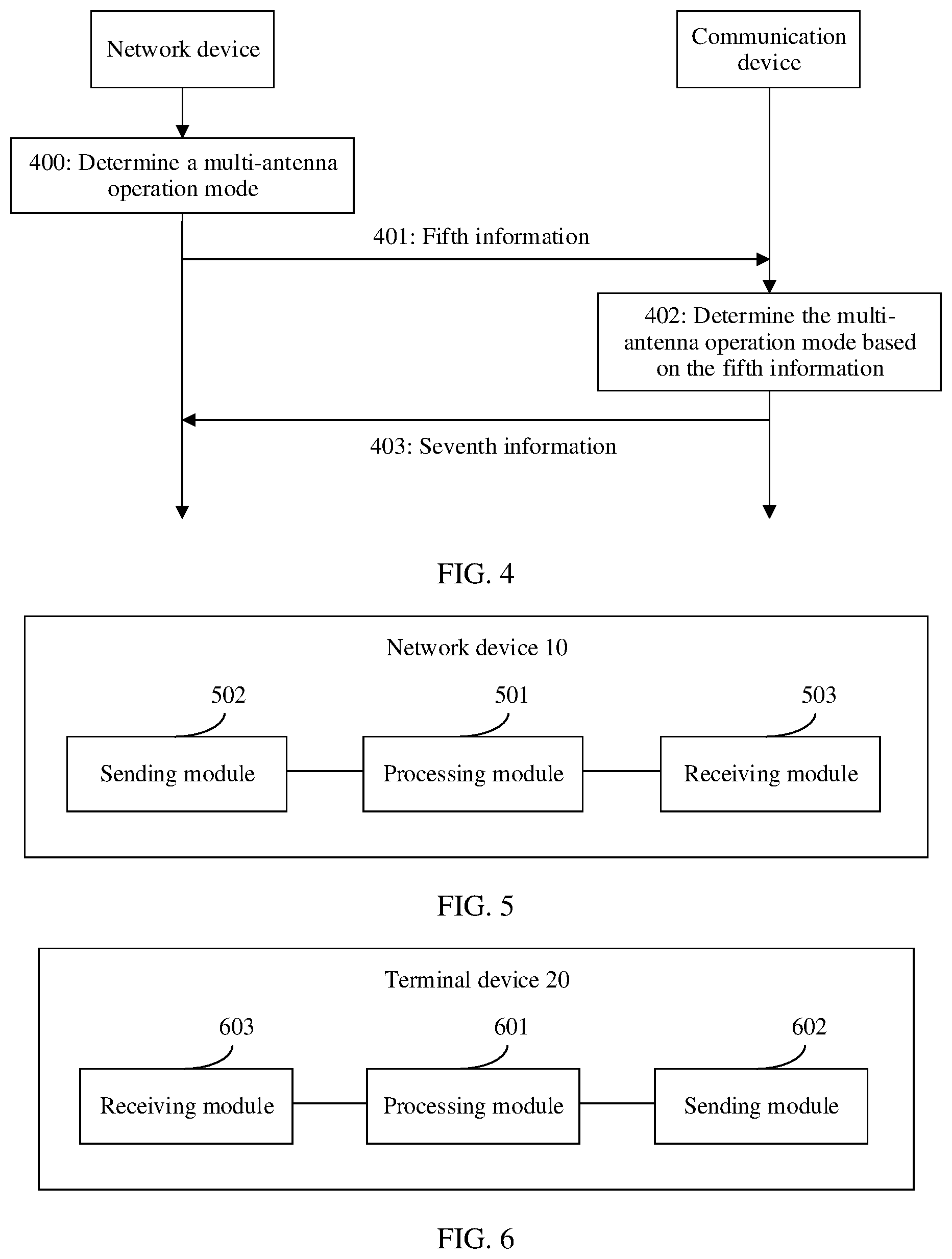 Patent US12445957 Figure 4 – Operation mode indication method, apparatus, and system