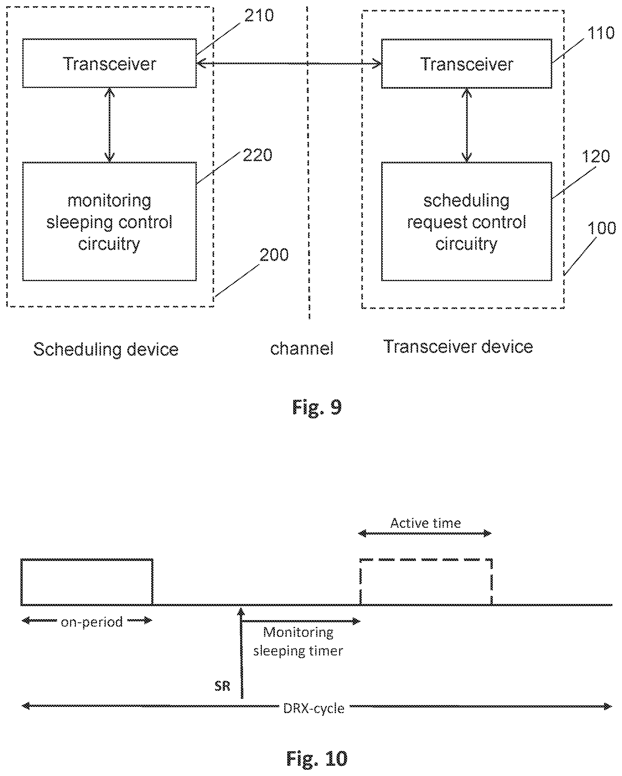 Patent US12445959 Figure 5 – Transceiver device and scheduling device