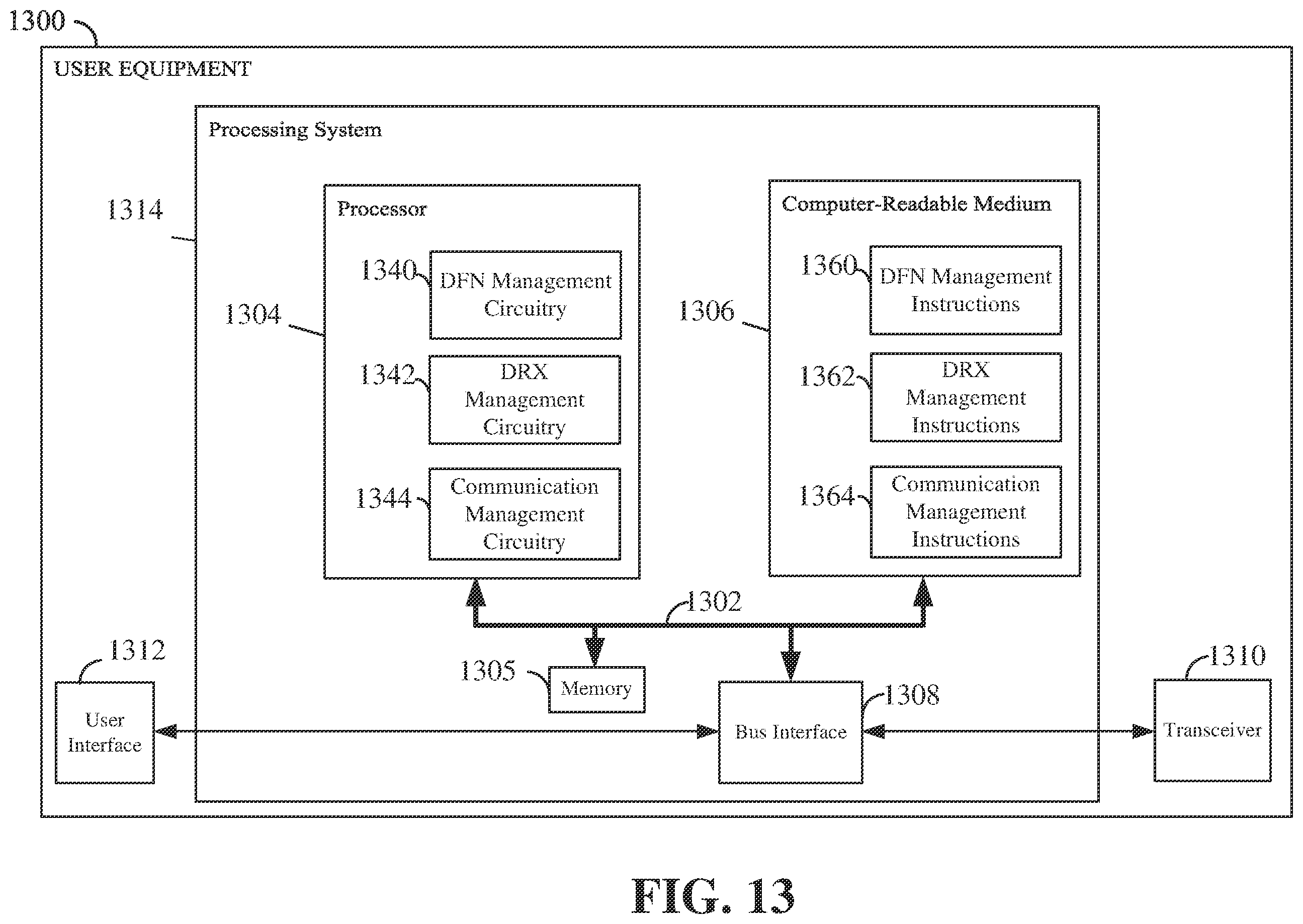 Patent US12445960 Figure 13 – Discontinuous reception in sidelink communication based on a direct frame number