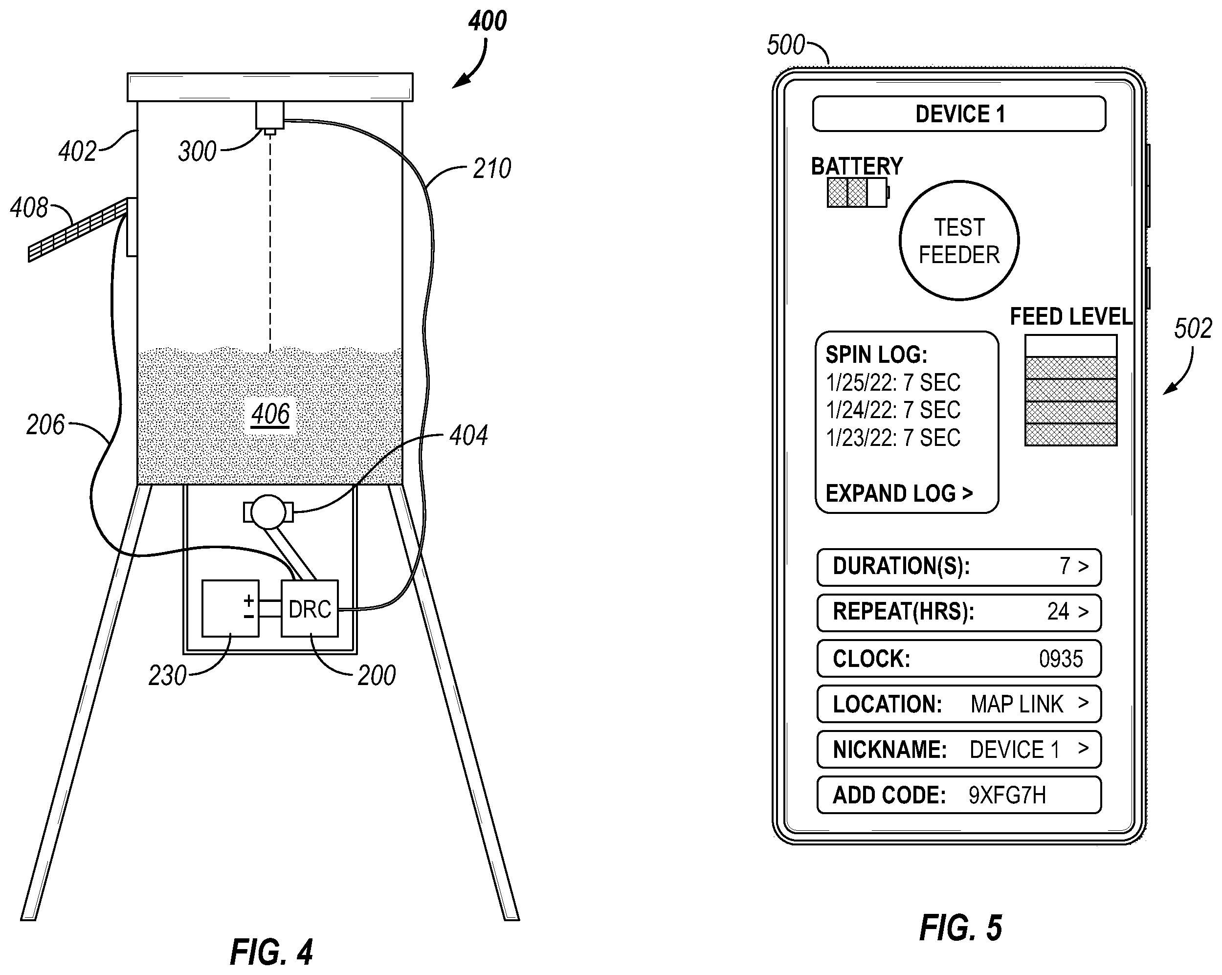 Patent US12445966 Figure 5 – Ranch remote