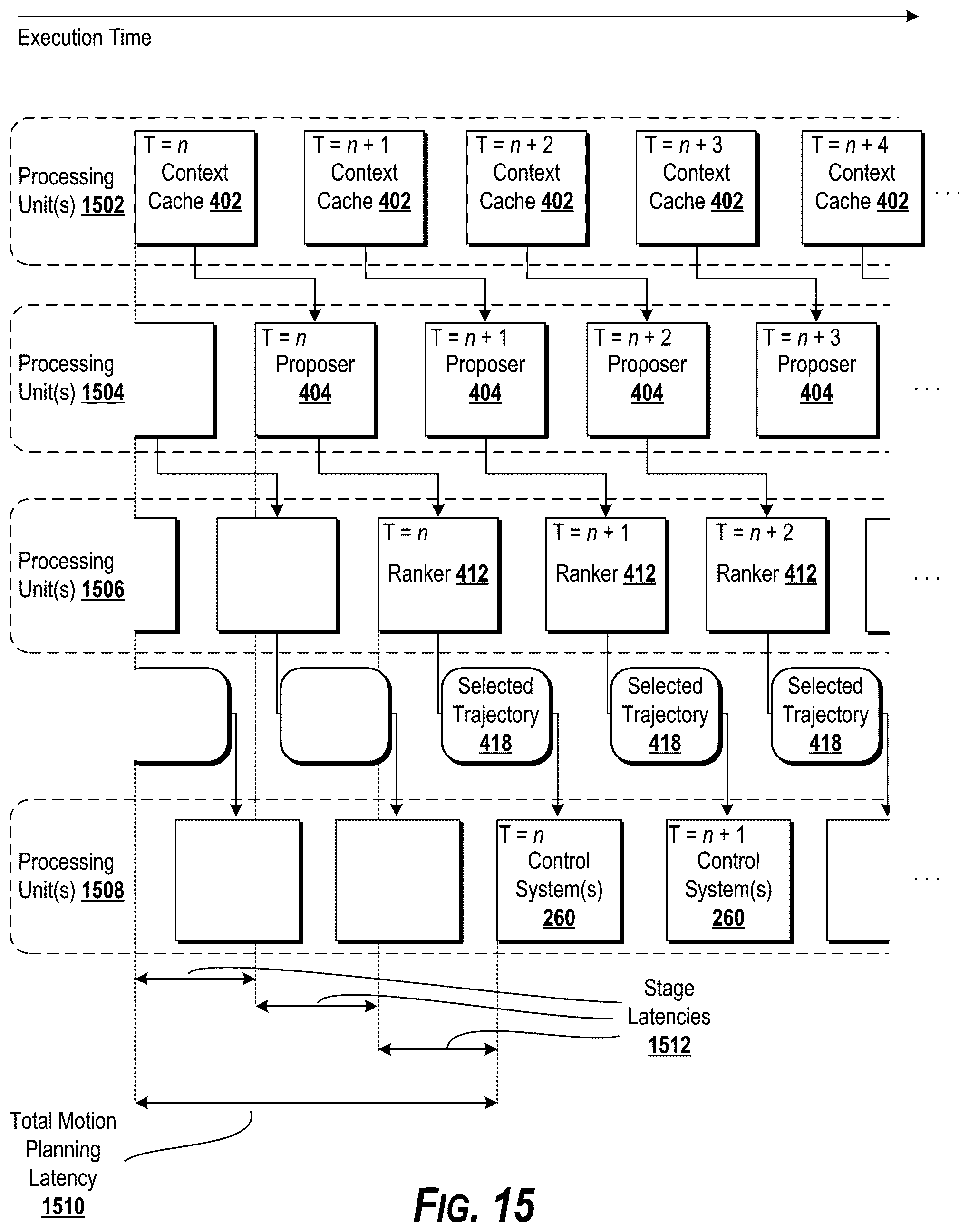 Patent US12448001 Figure 16 – Autonomous vehicle motion planning