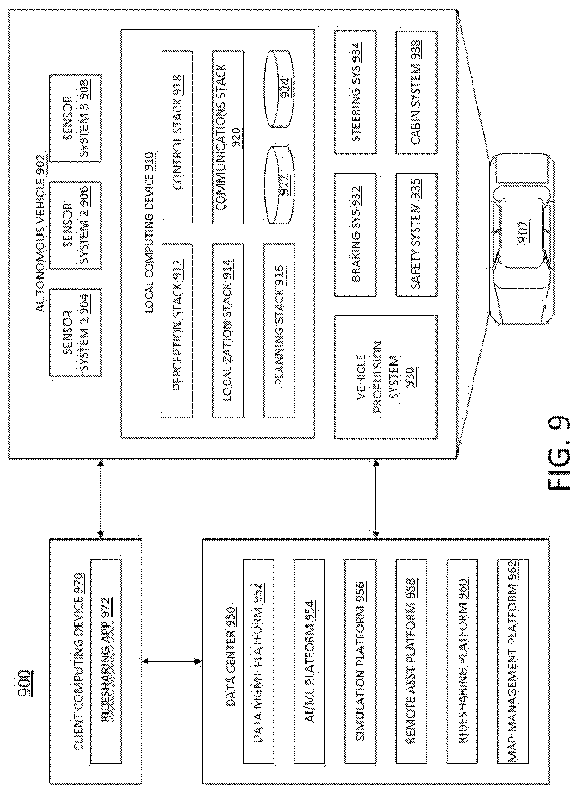 Patent US12448003 Figure 9 – Algorithm for the AV to safely respond to a cut-in vehicle