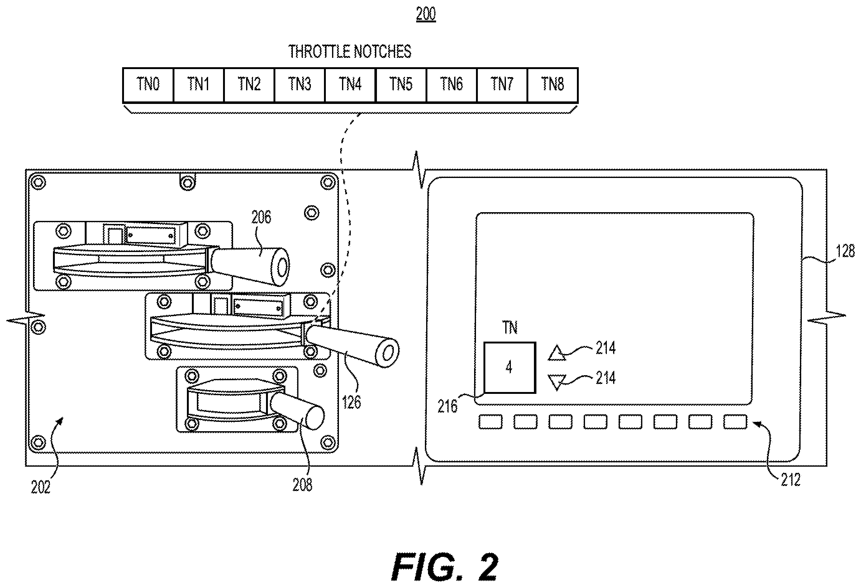 Patent US12448011 Figure 2 – Systems and methods for disengaging locomotives from autonomous control