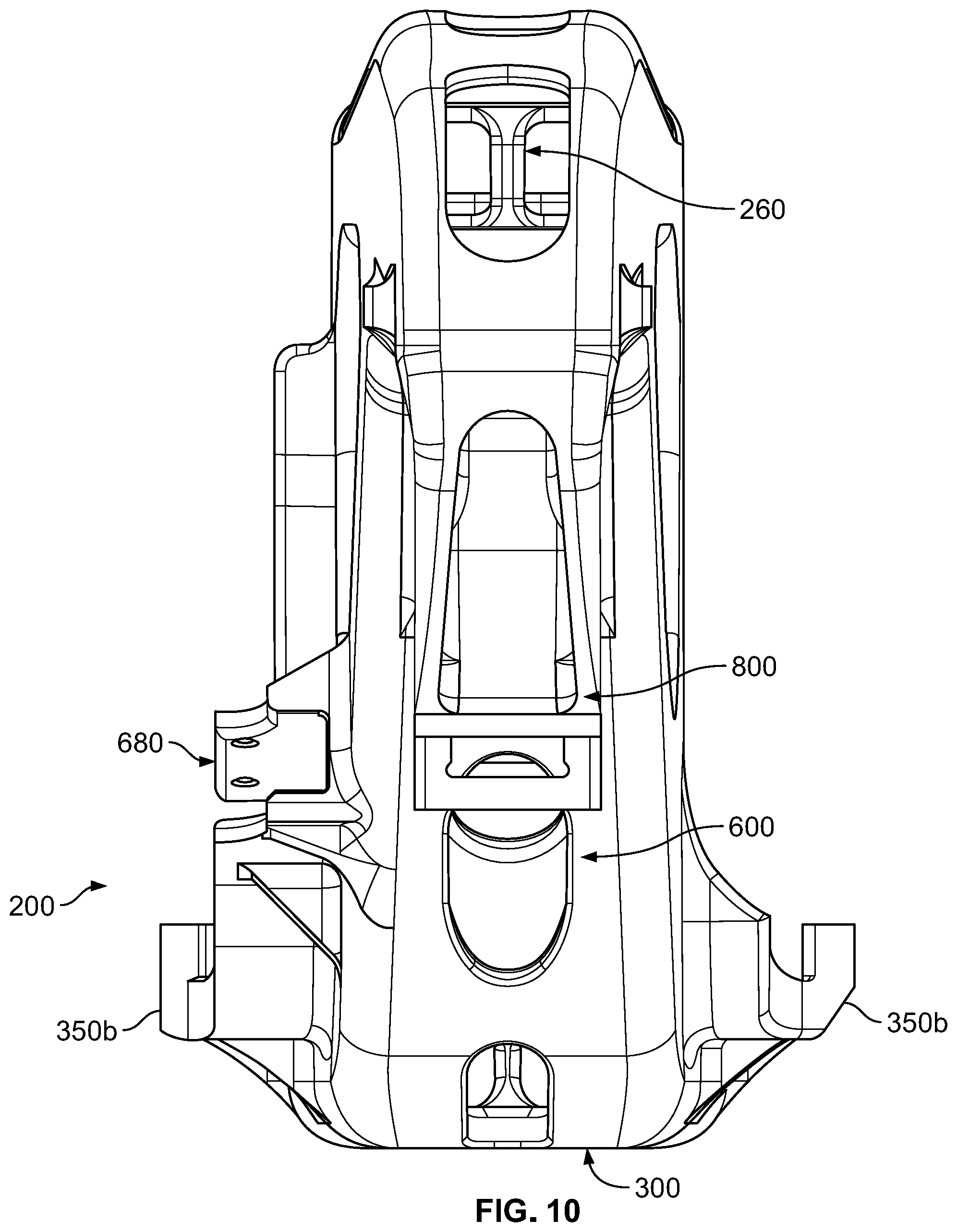 Patent US12448014 Figure 10 – Railroad car truck side frame