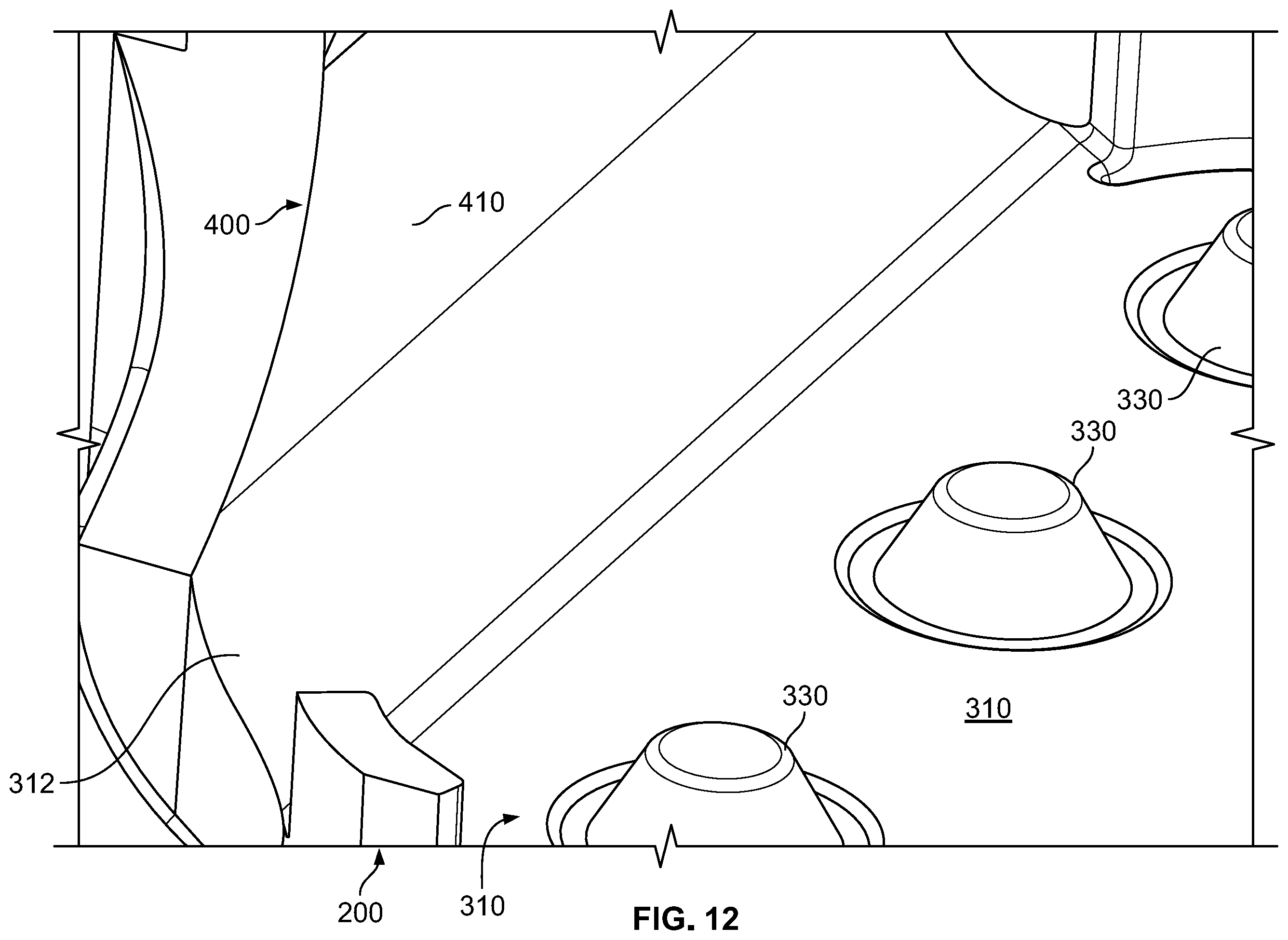 Patent US12448014 Figure 12 – Railroad car truck side frame