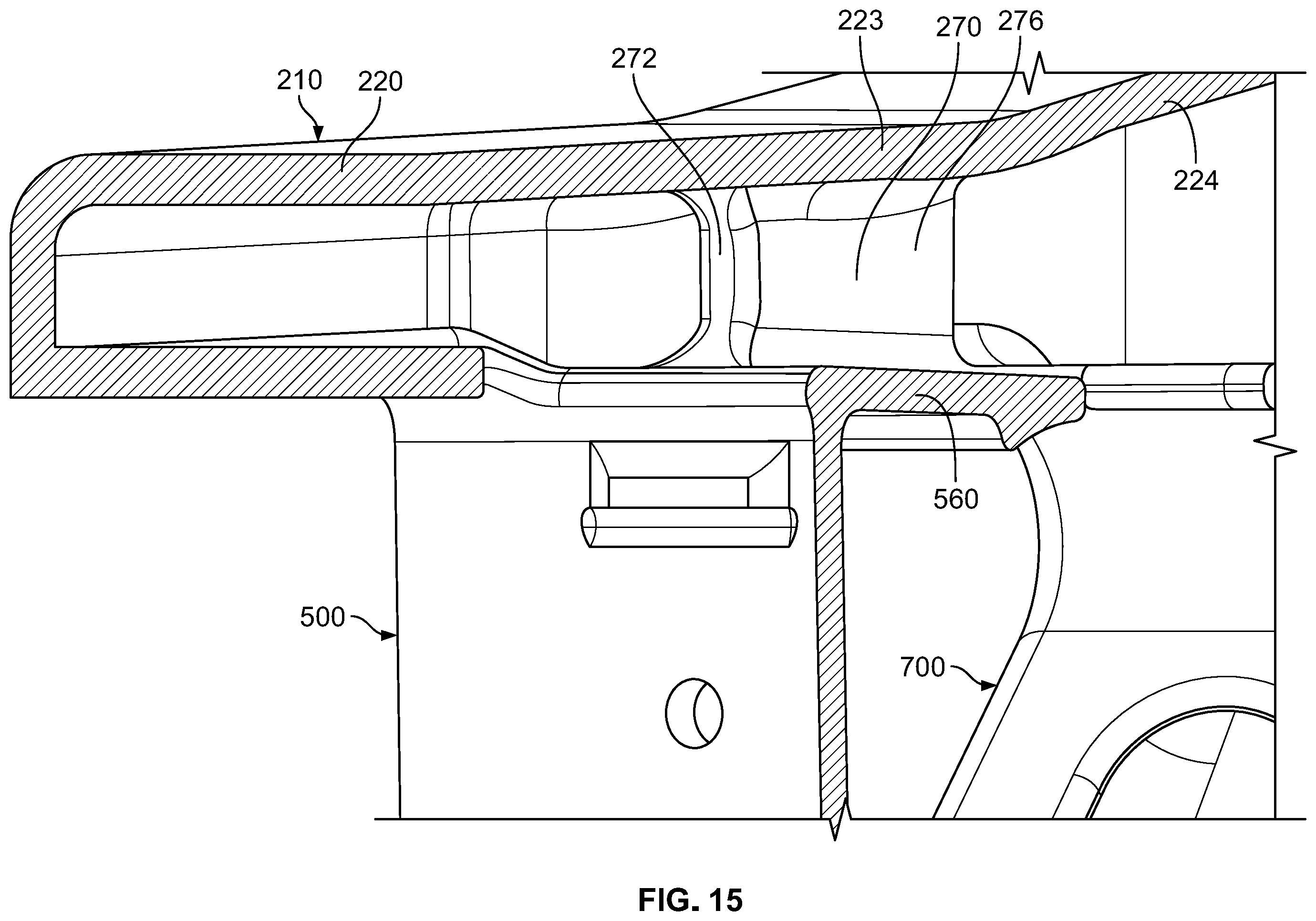 Patent US12448014 Figure 16 – Railroad car truck side frame