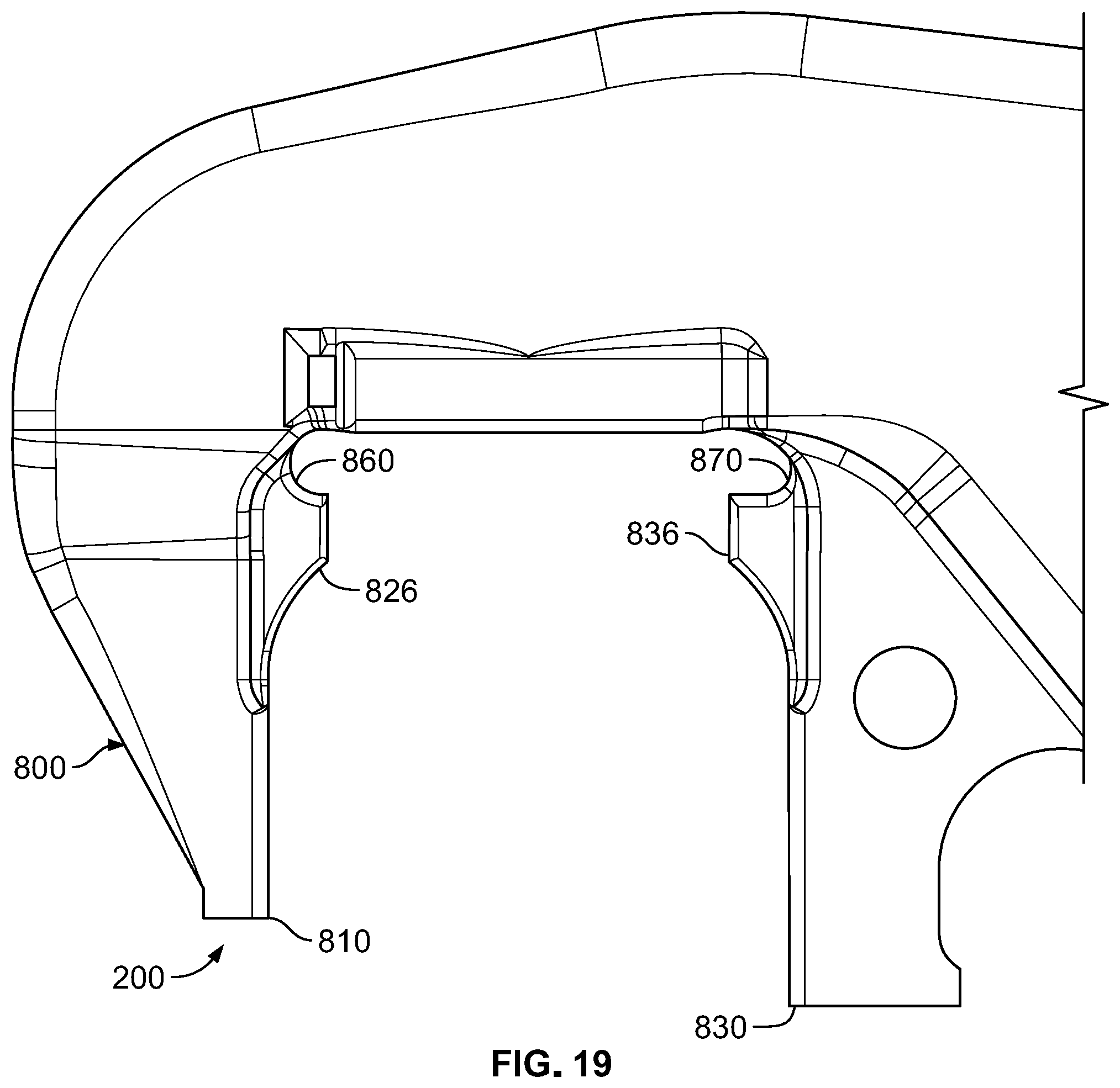 Patent US12448014 Figure 20 – Railroad car truck side frame