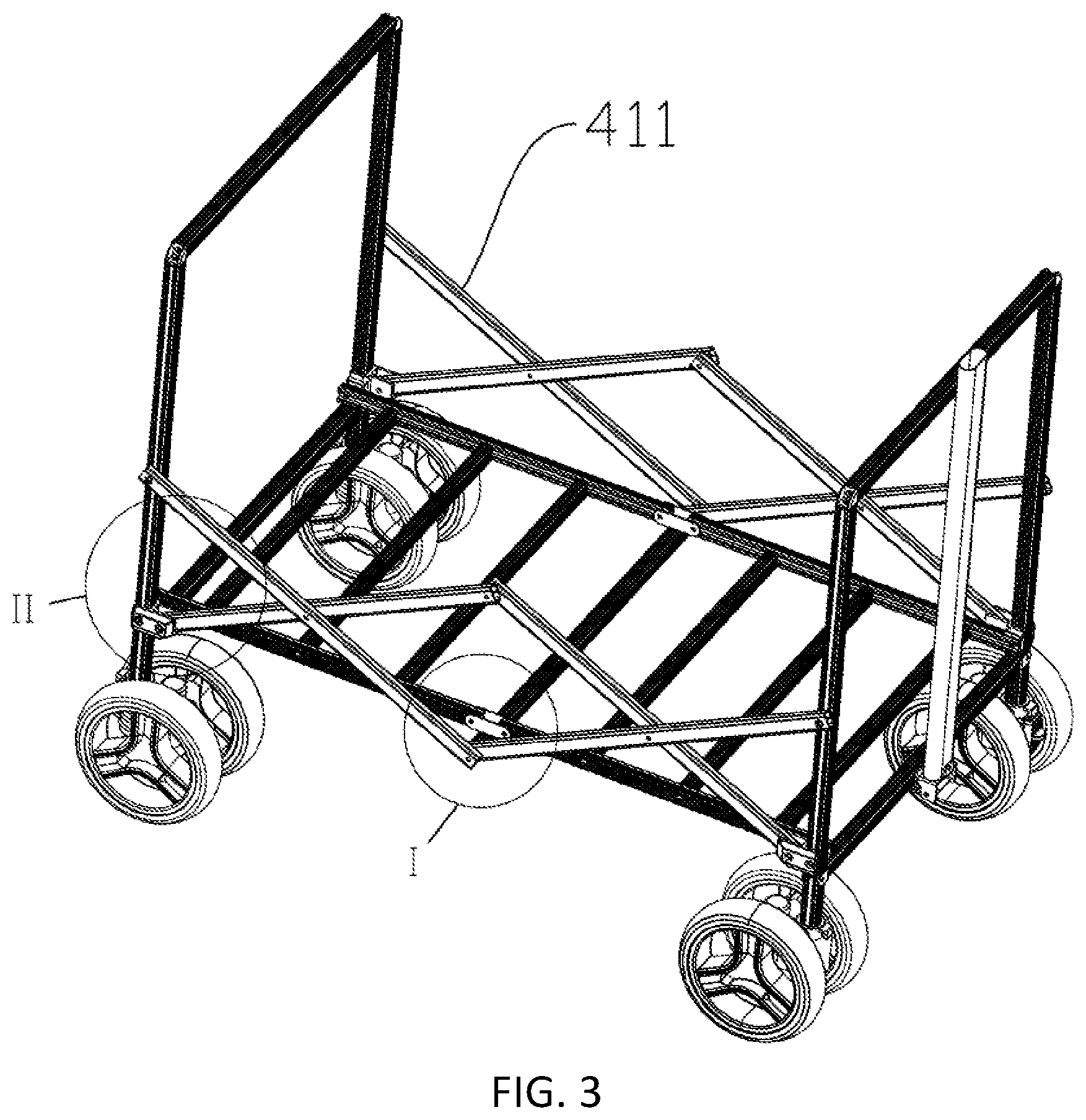 Patent US12448018 Figure 3 – Folding trolley