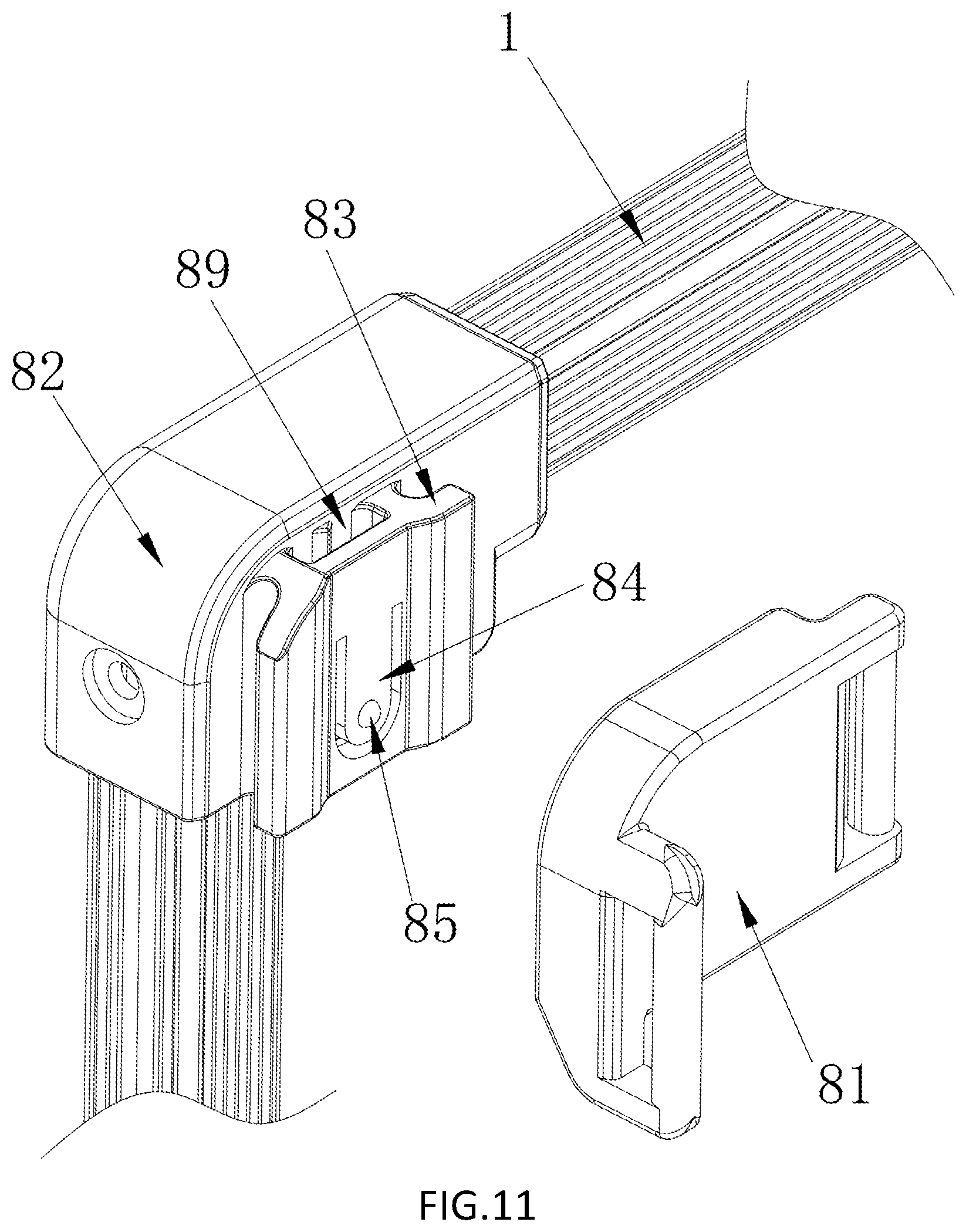 Patent US12448018 Figure 11 – Folding trolley