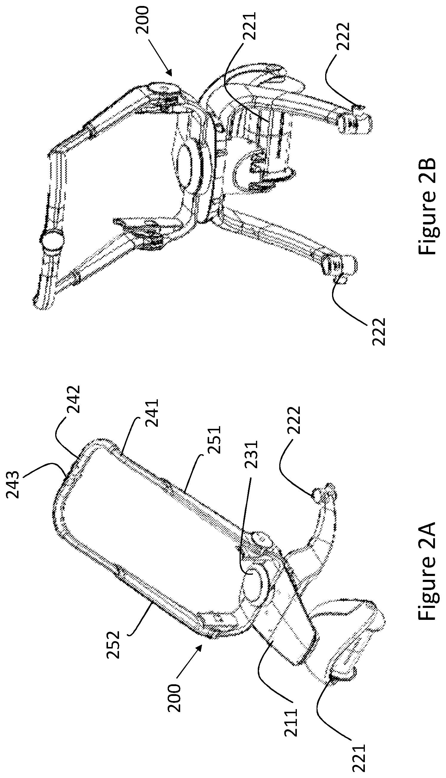 Patent US12448020 Figure 2 – Pram frame with roller set