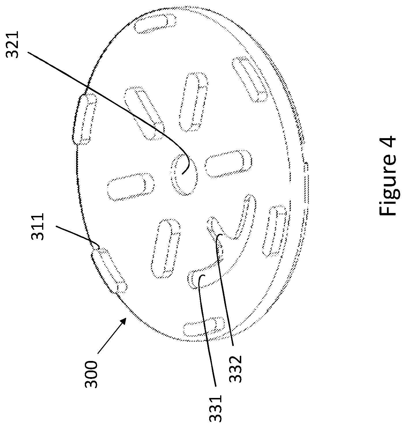 Patent US12448020 Figure 4 – Pram frame with roller set