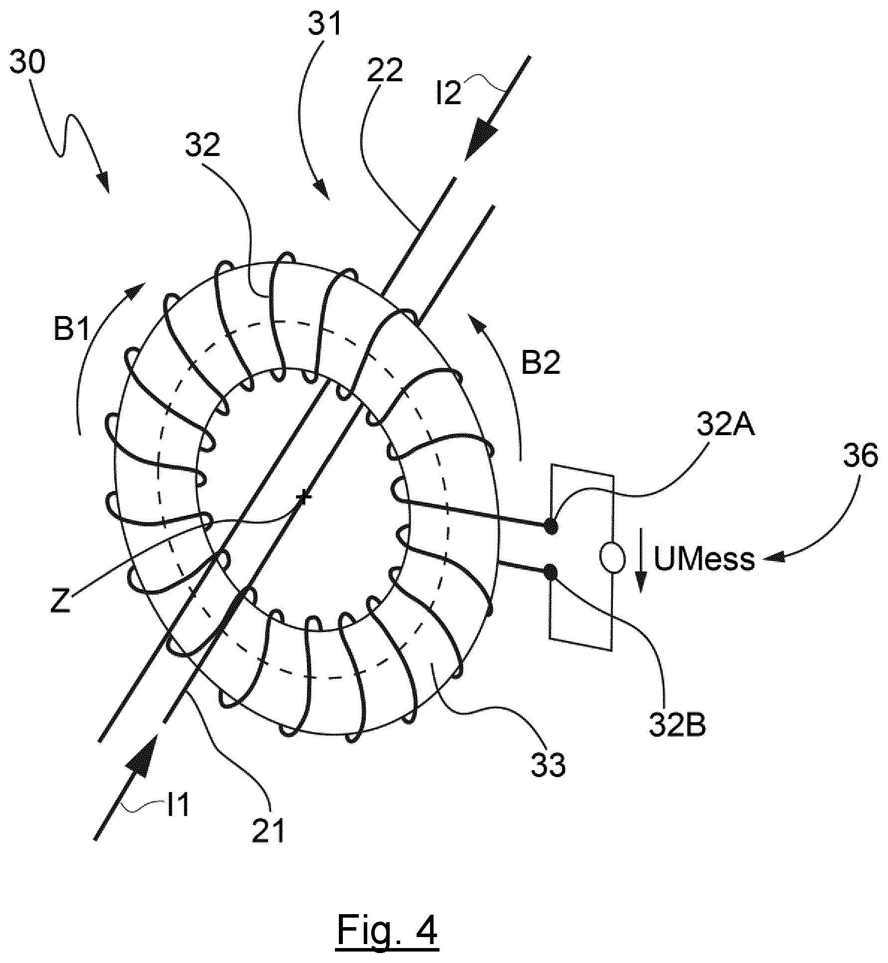 Patent US12448023 Figure 3 – Capacitive sensor device, steering wheel comprising a capacitive sensor device, method for operating a capacitive sensor device and/or a steering wheel, and vehicle comprising a capacitive sensor device