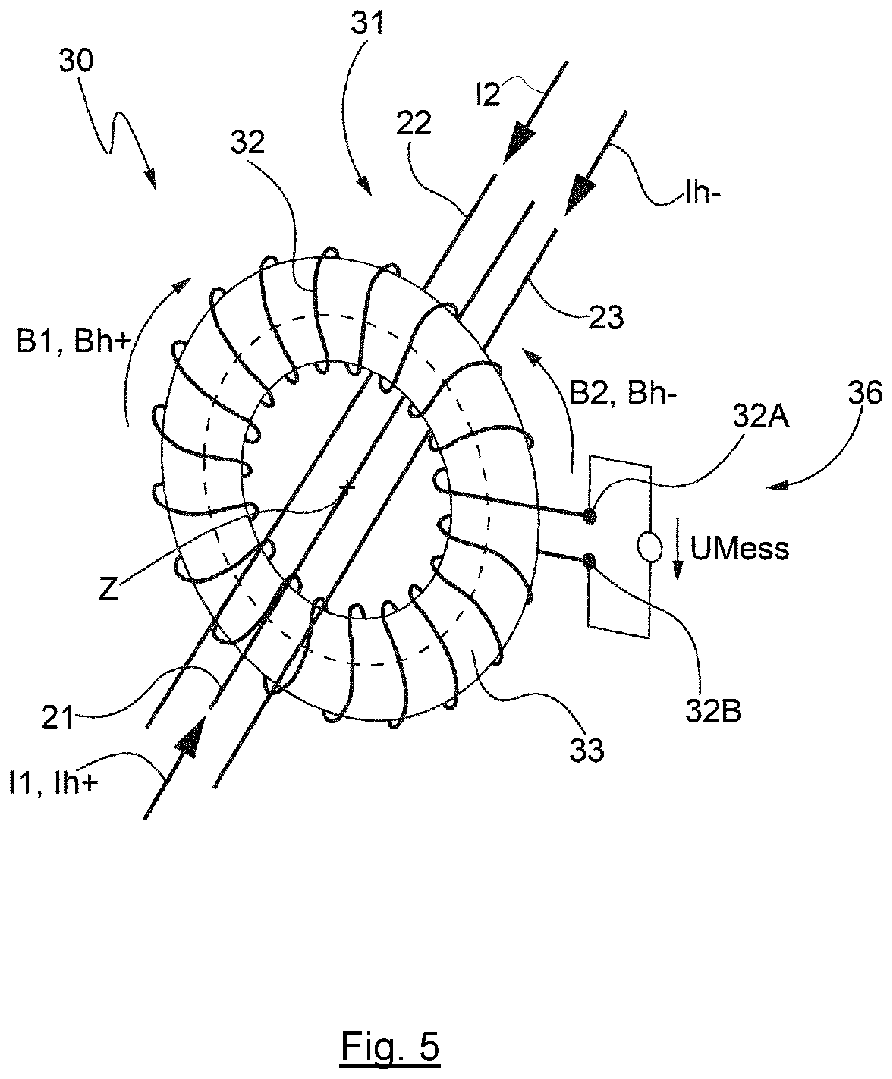 Patent US12448023 Figure 4 – Capacitive sensor device, steering wheel comprising a capacitive sensor device, method for operating a capacitive sensor device and/or a steering wheel, and vehicle comprising a capacitive sensor device