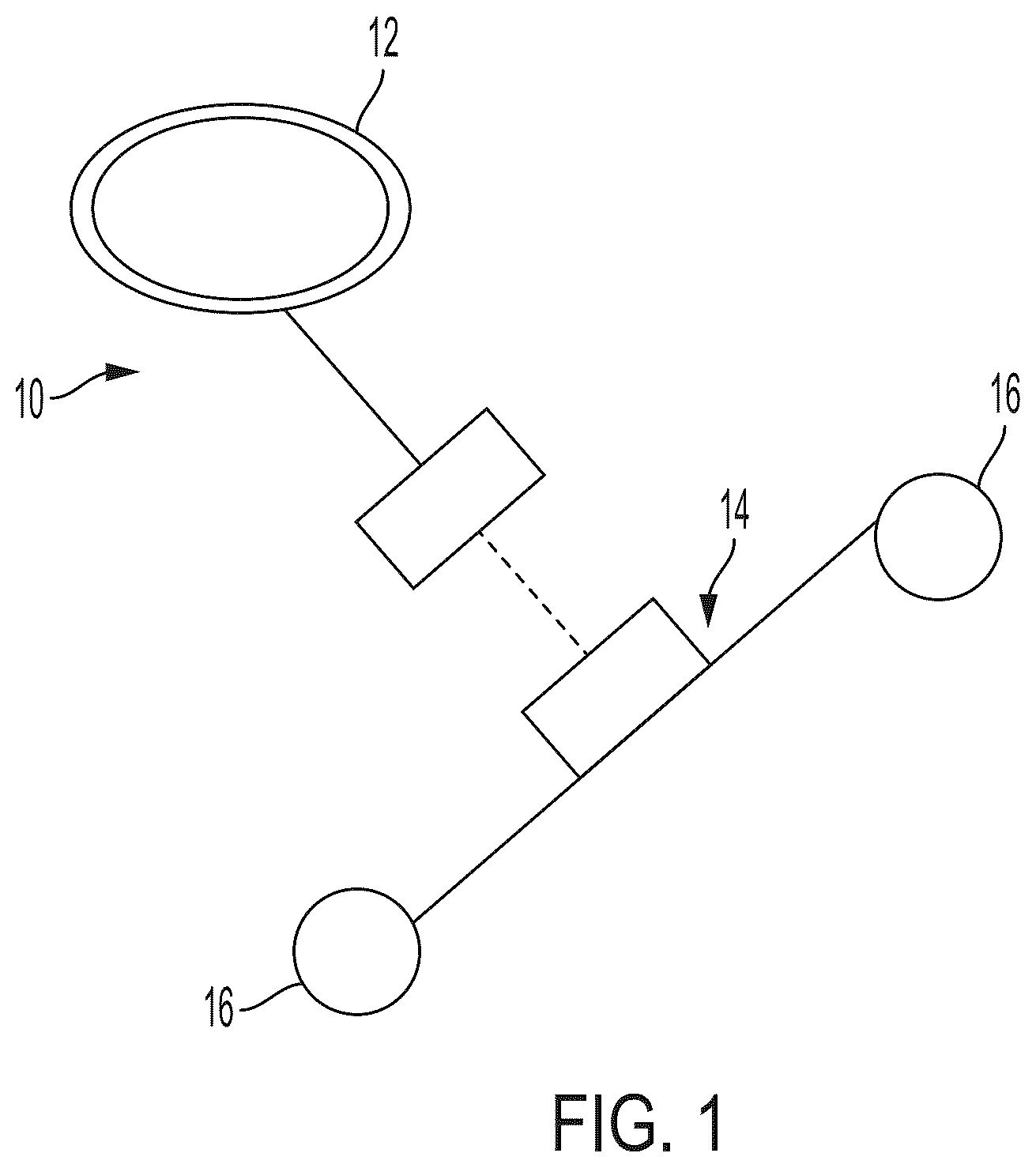 Patent US12448025 — Steer-by-wire steering column — Figure 1