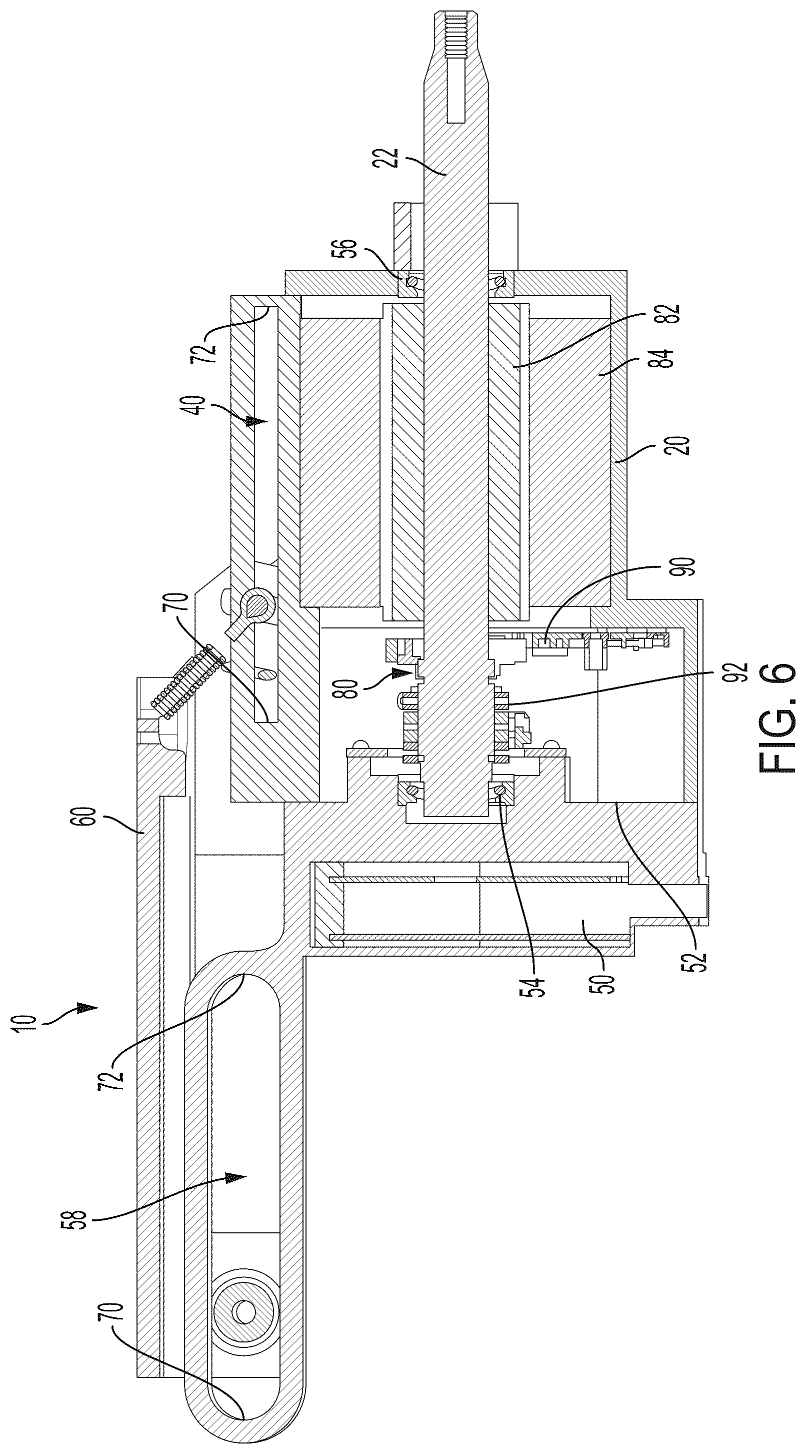 Patent US12448025 Figure 4 – Steer-by-wire steering column