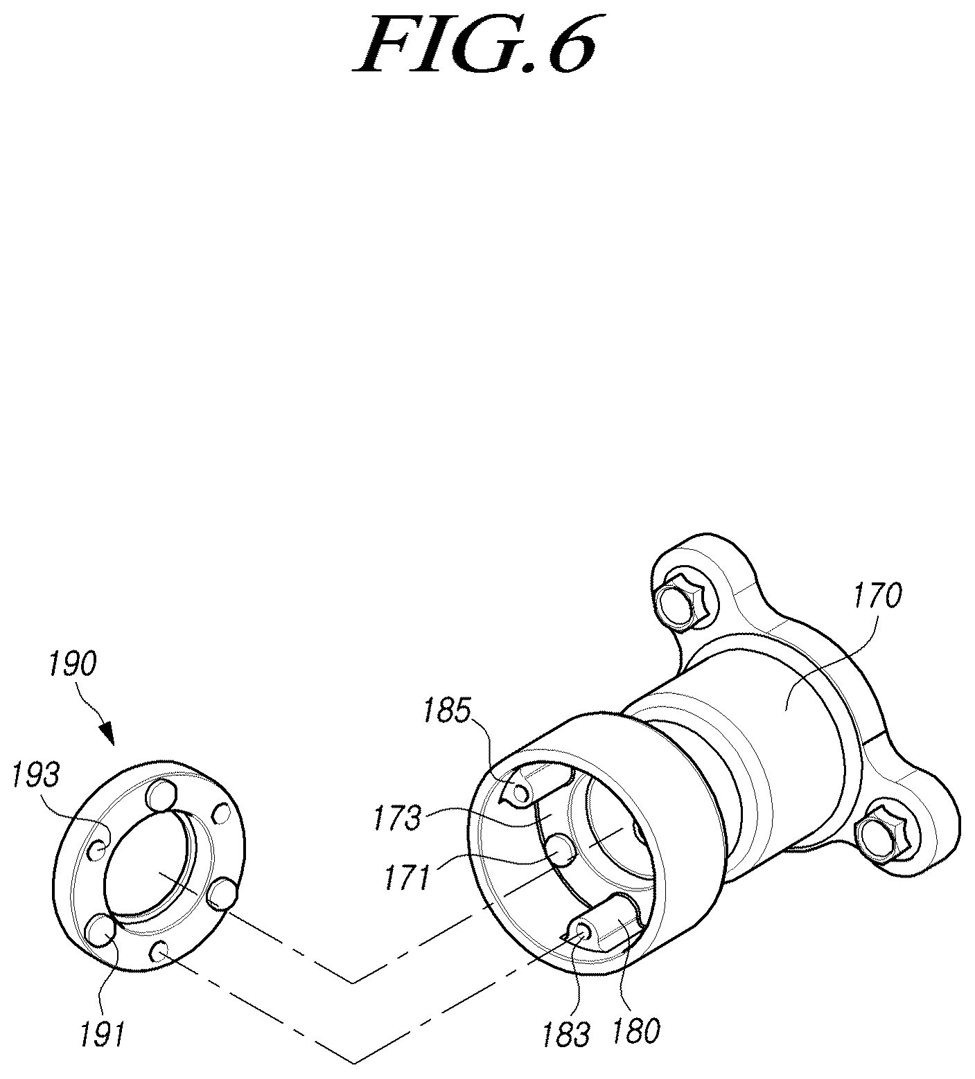 Patent US12448027 Figure 6 – Steer by wire type steering apparatus