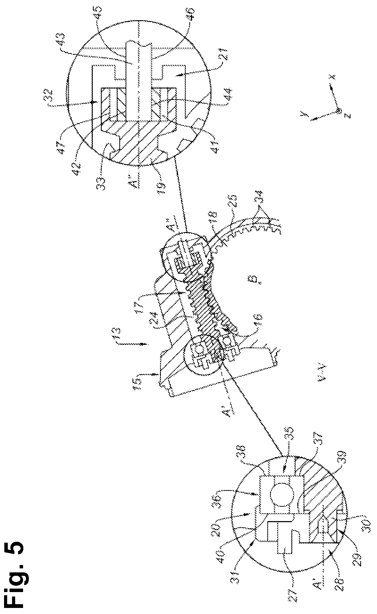 Patent US12448031 Figure 4 – Electric power steering system reducer and electric power steering system