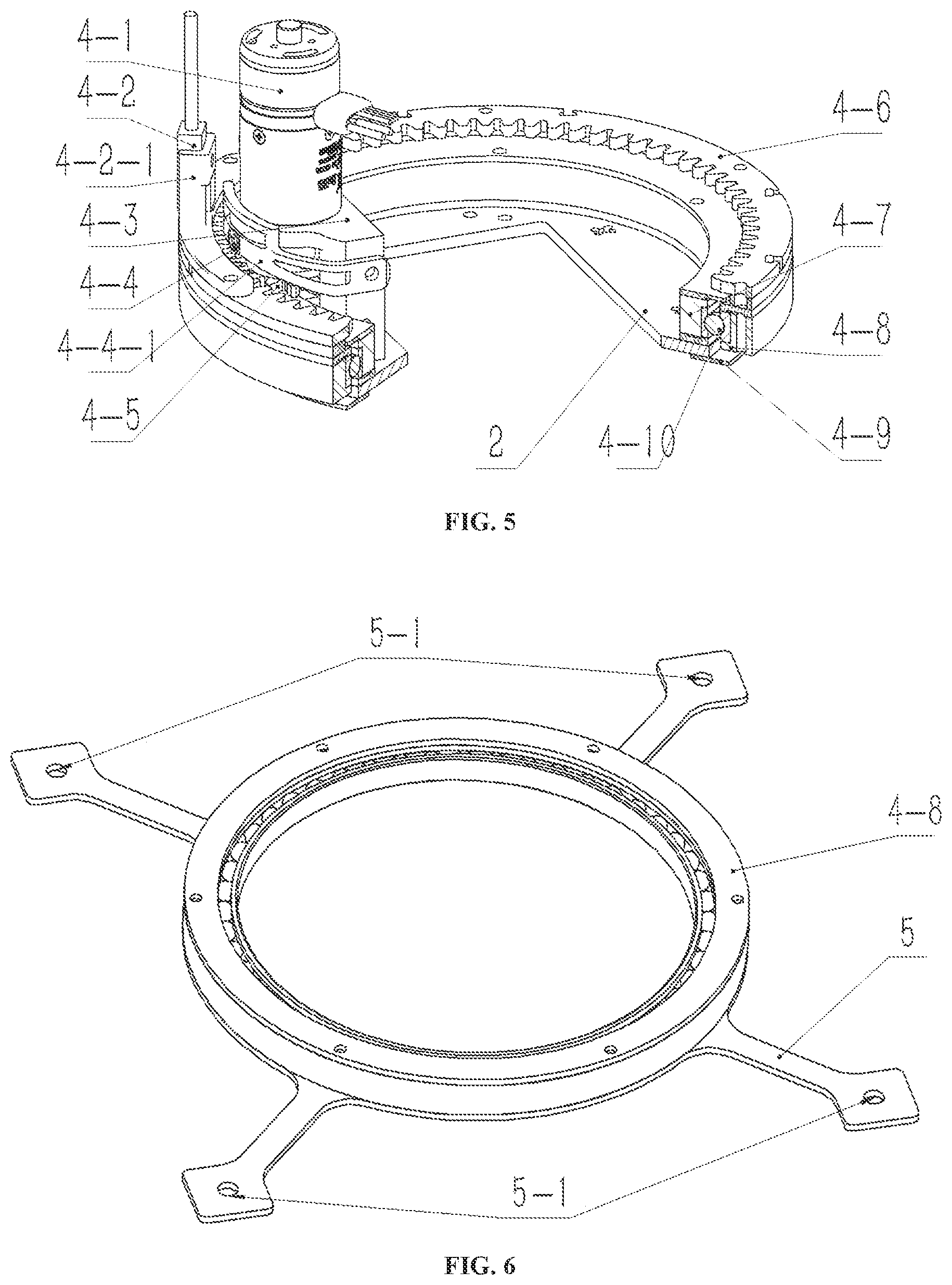 Patent US12448038 Figure 3 – Steering wheel structure for an omnidirectional mobile robot chassis