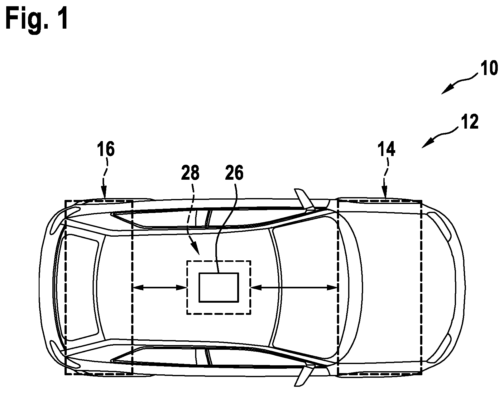 Patent US12448040 Figure 1 – Method for influencing a vehicle movement of a vehicle